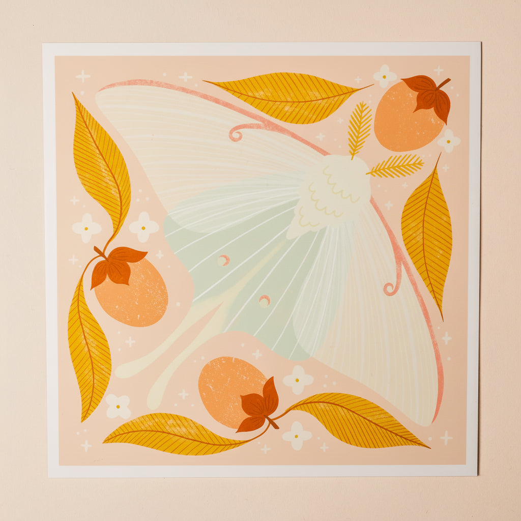art-print-berry-luna-moth