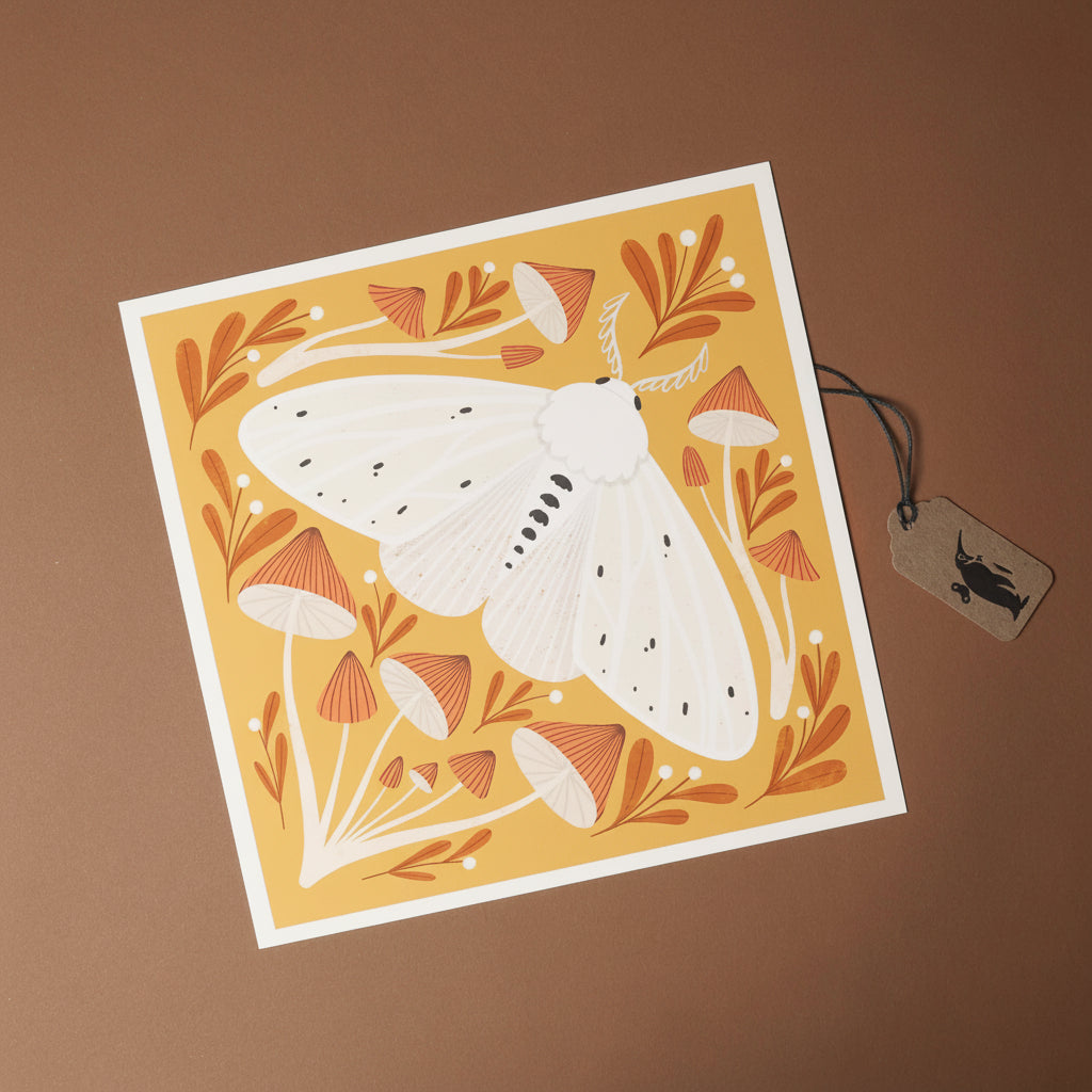 Art Print | Fungi Tiger Moth