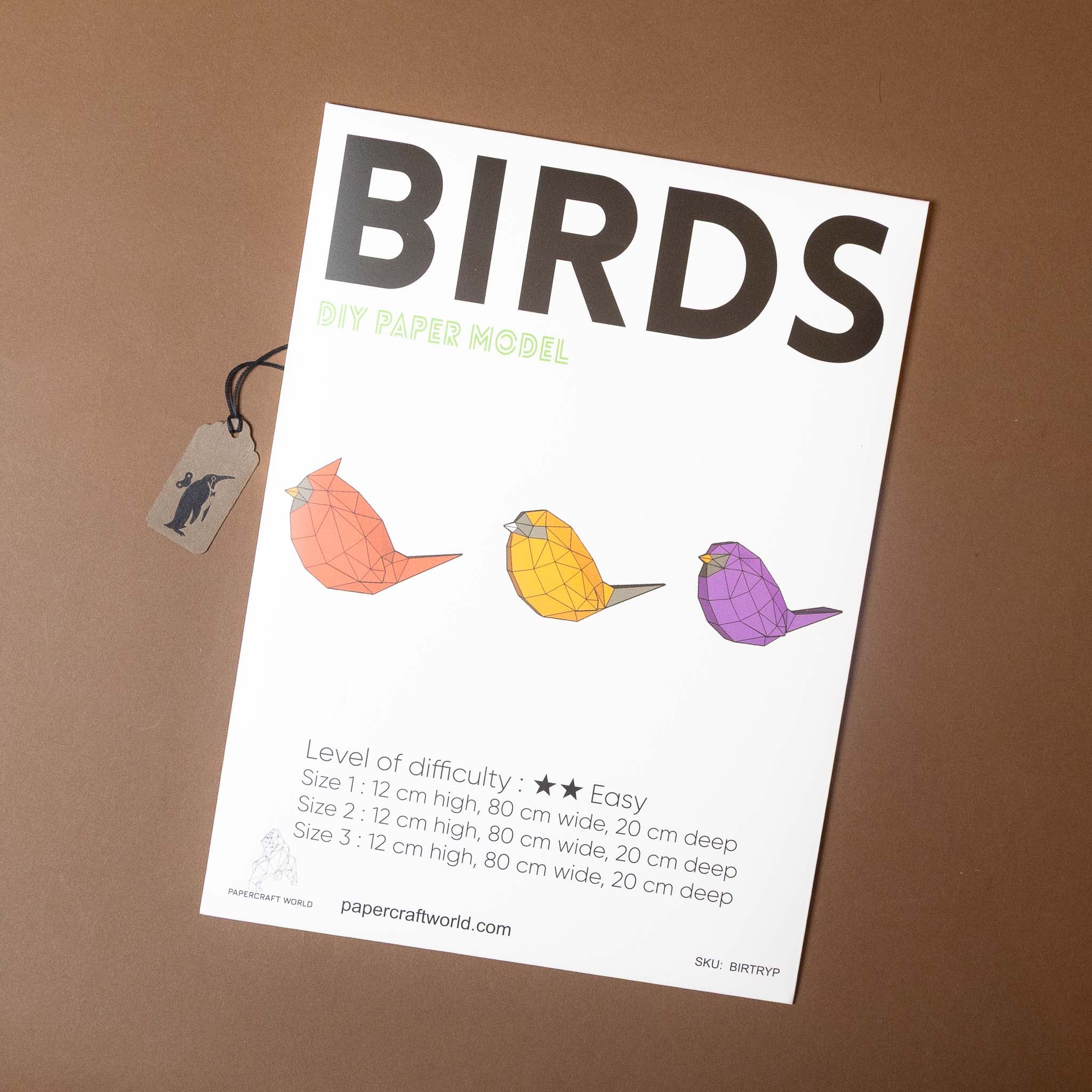build-your-own-3-d-origami-birdies-model-kit