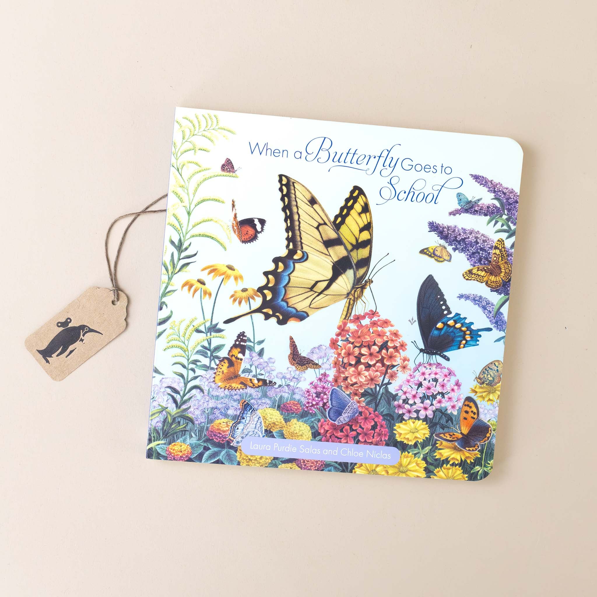 butterfly-goes-to-school-book-cover-with-beautiful-yellow-swallowtail-butterfly-in-a-spring-flowerey-garden