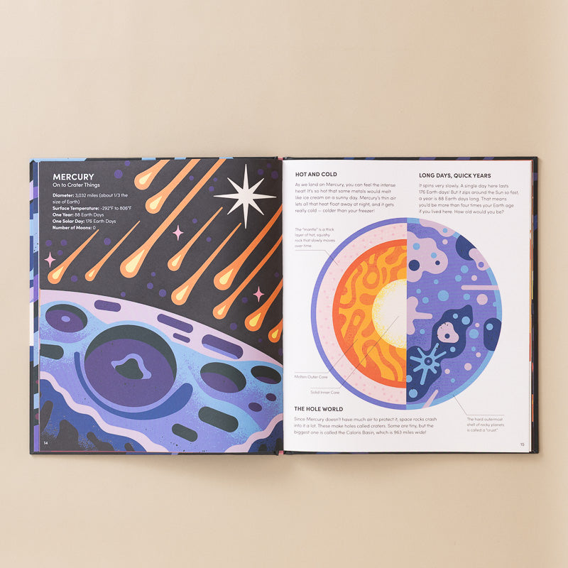 cosmic-cruise--a-solar-system-adventure open page to mercury planet