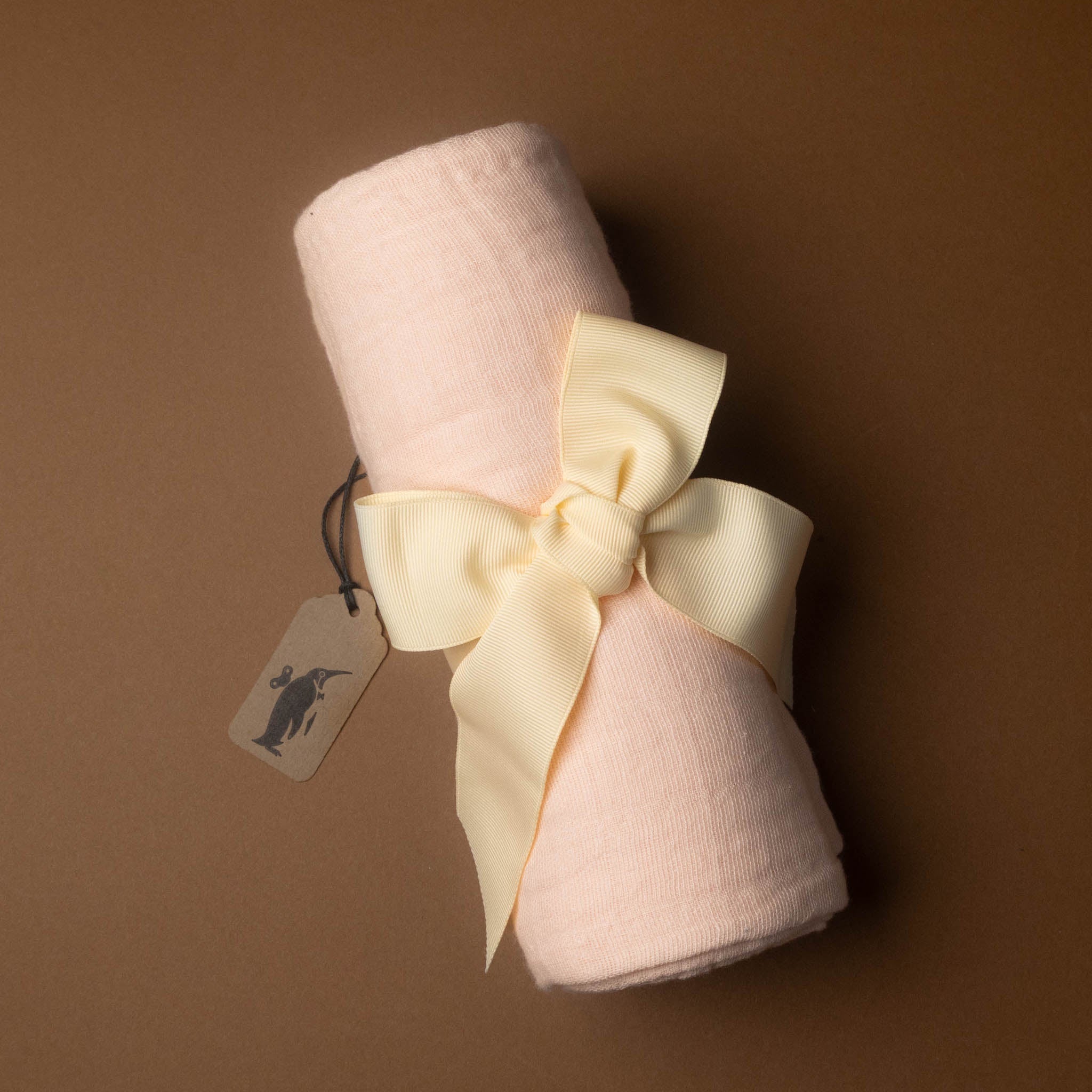 Cotton Muslin Swaddle | Blush