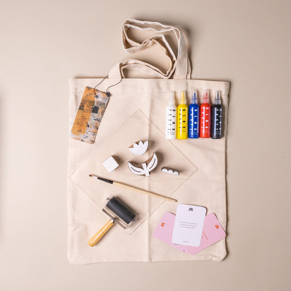 Create Your Own Block Print Tote Kit | Tulip