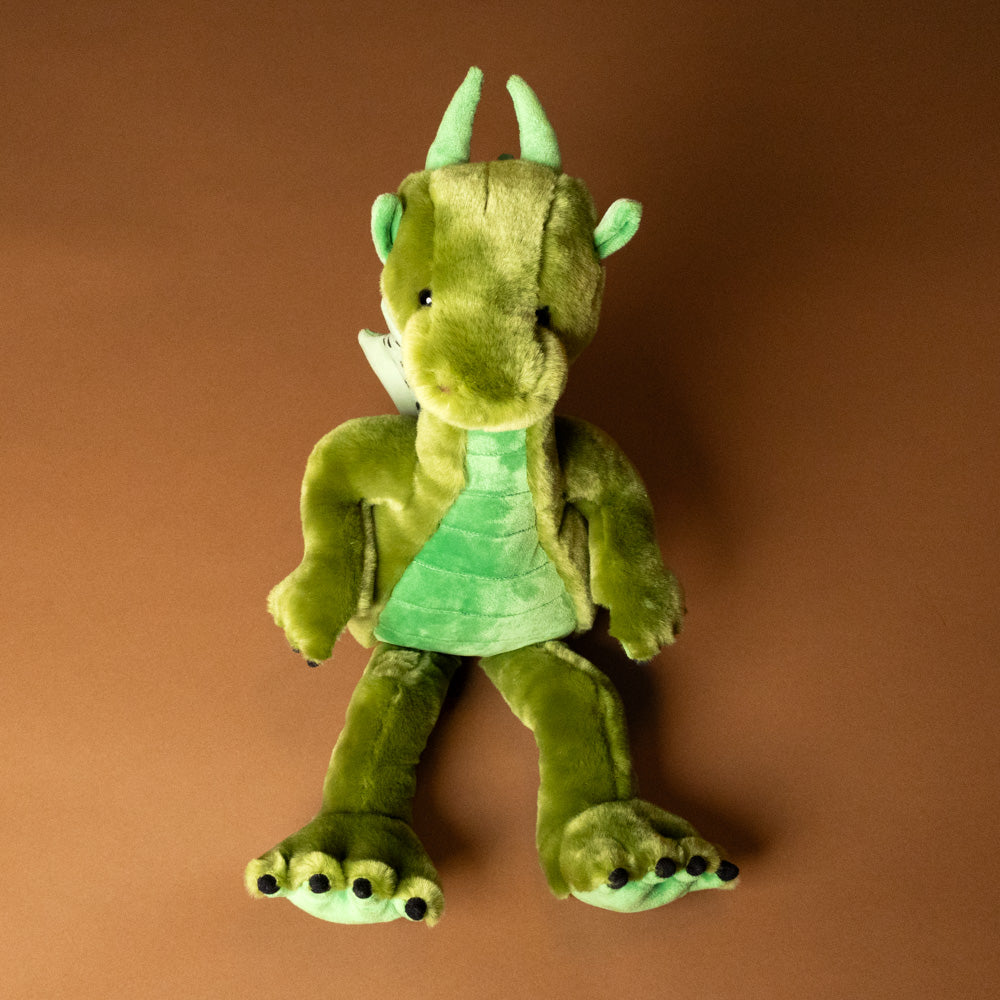 deck-the-forest-dragon-green-stuffed-animal-belly
