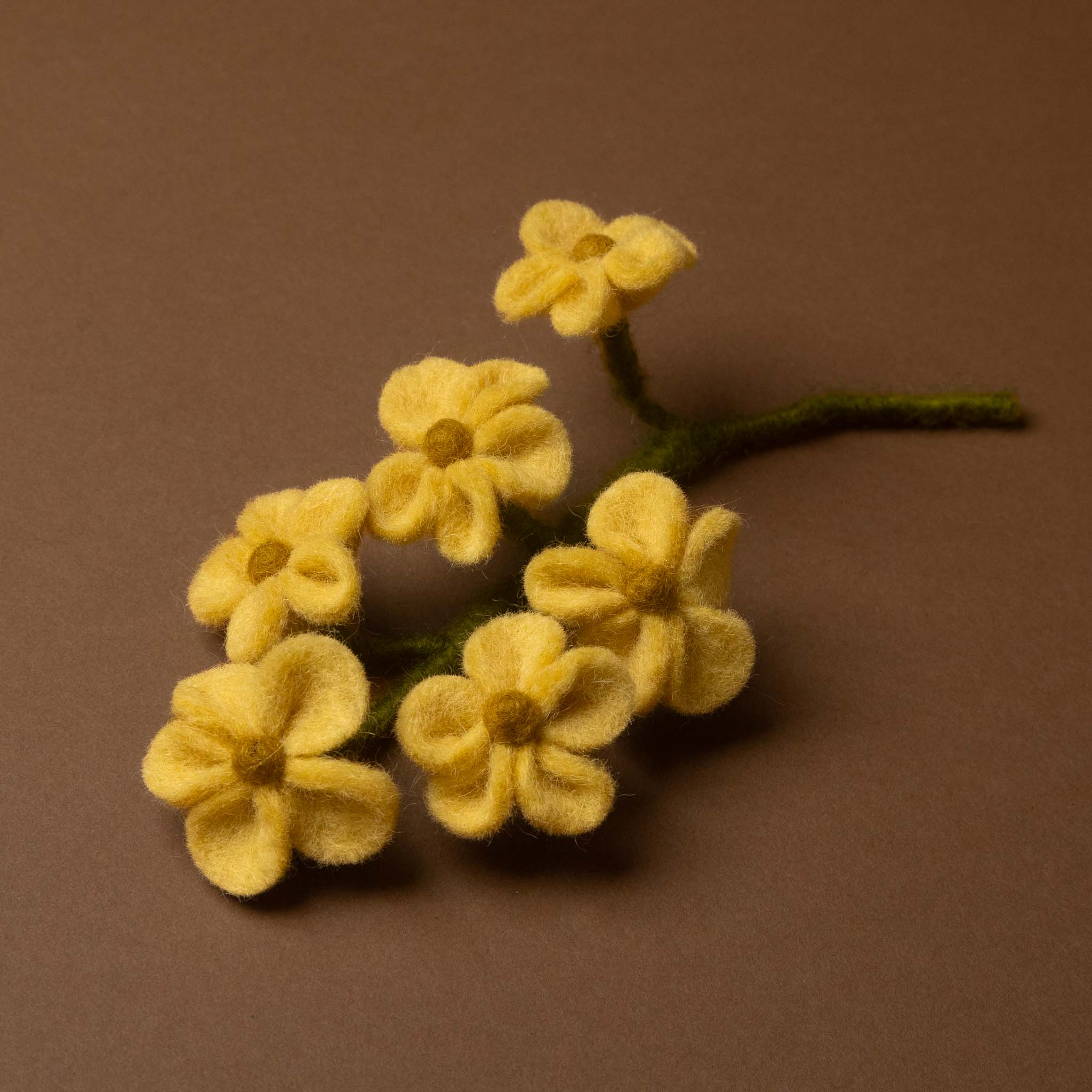 Felt Forget-Me-Not Flower | Butter - Short