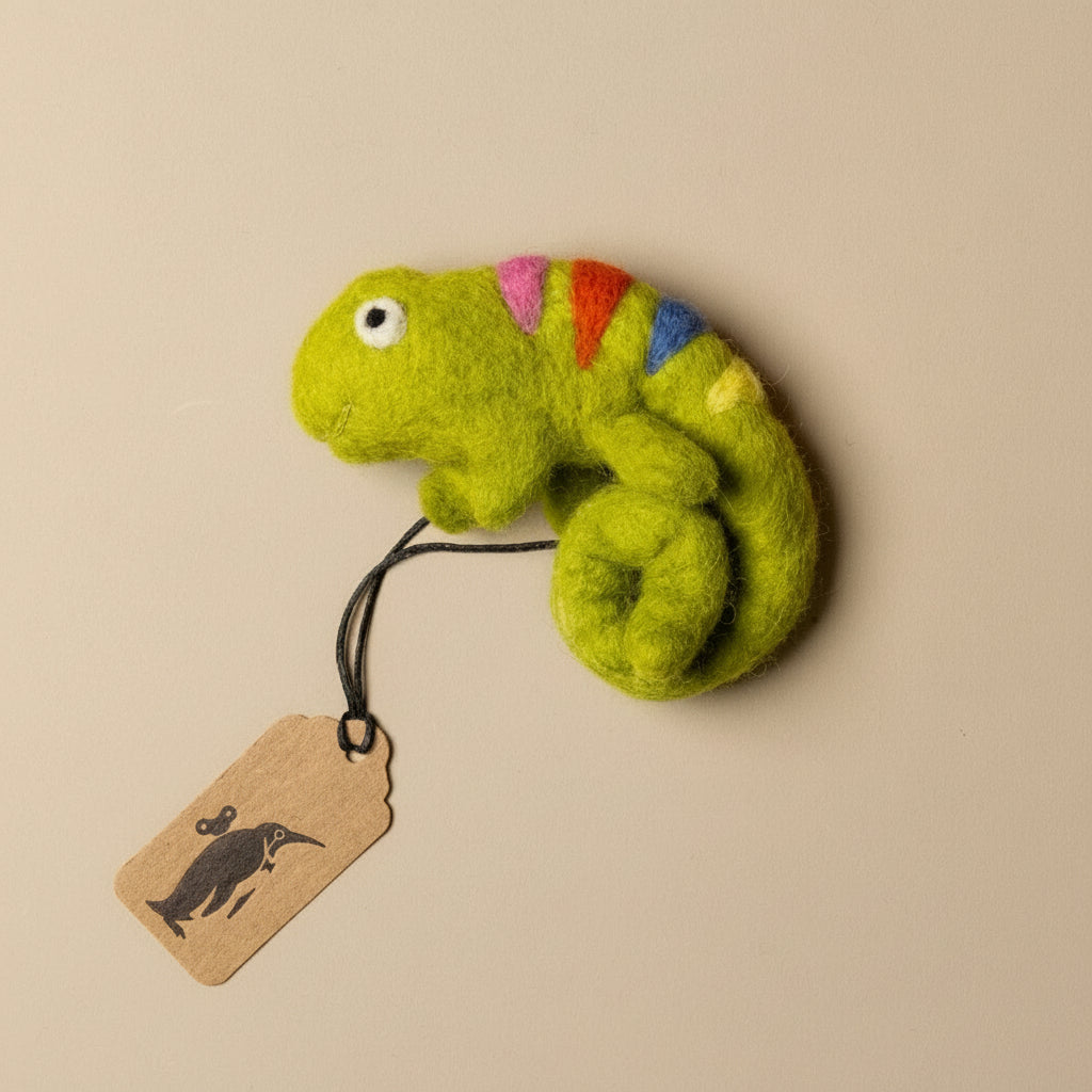 felted--colorful-chameleon-finger-puppet