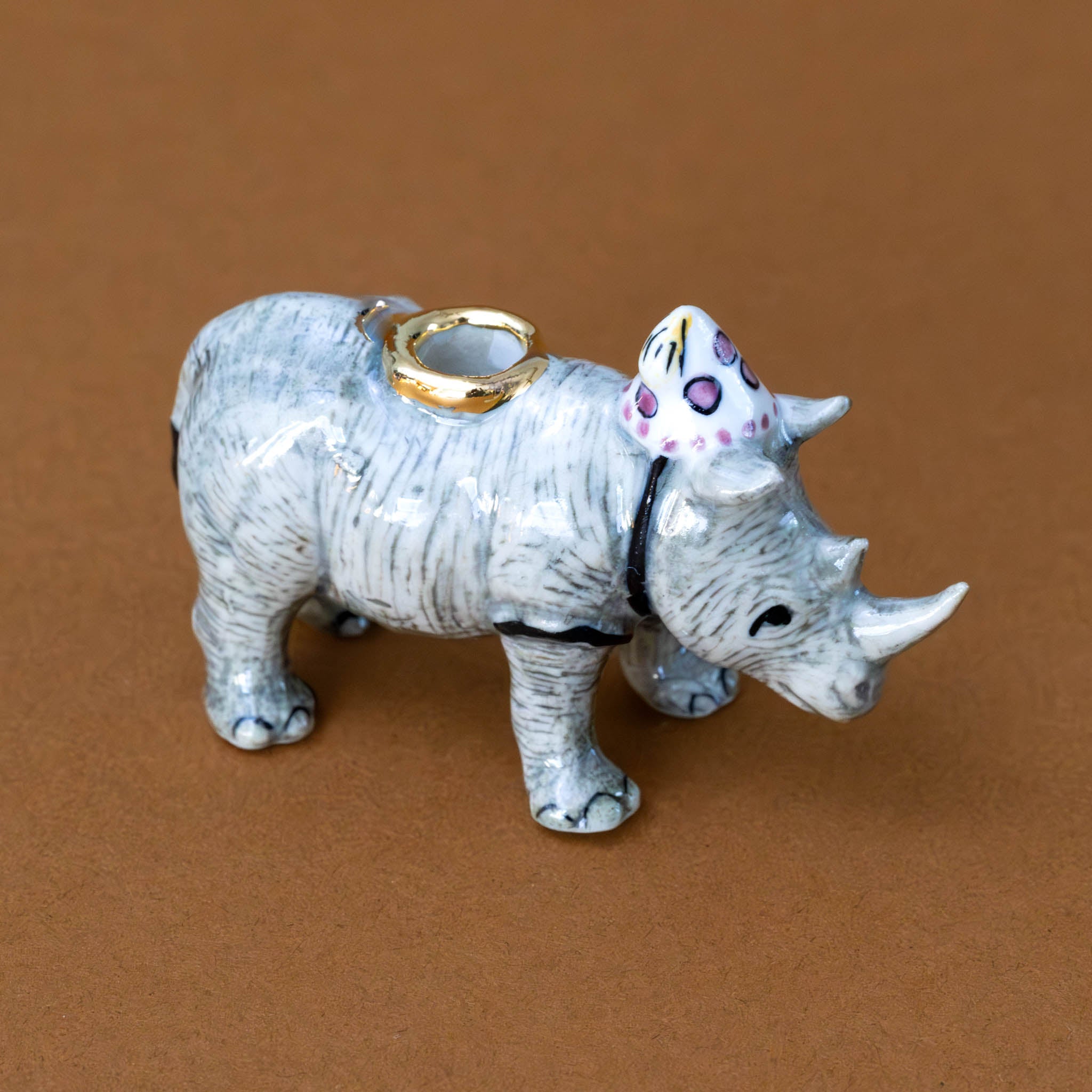 heirloom-porcelain-cake-topper-rhinoceros