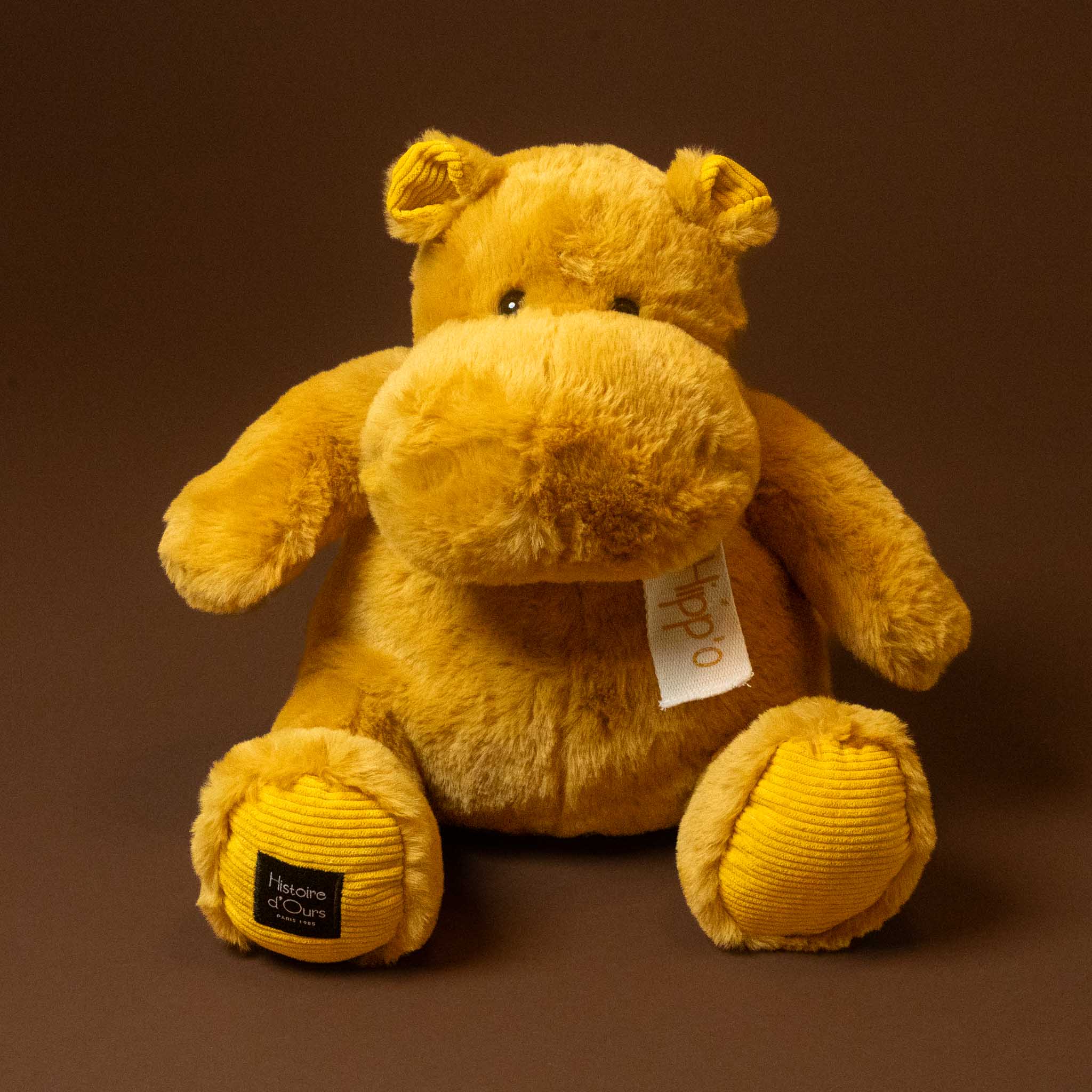 hip-hippo-ochre-grand stuffed animal