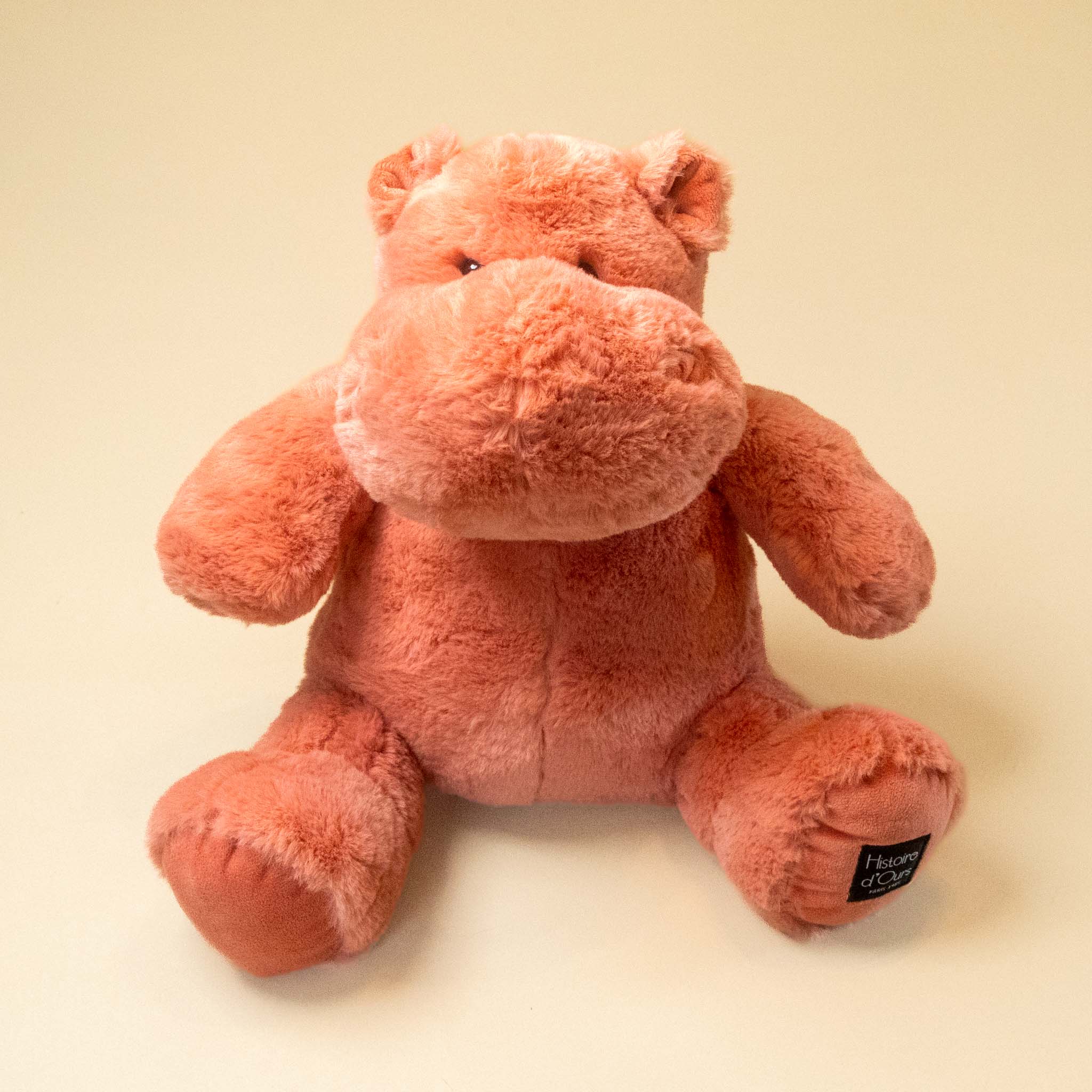 hip-hippo-terracotta-grand stuffed -animal