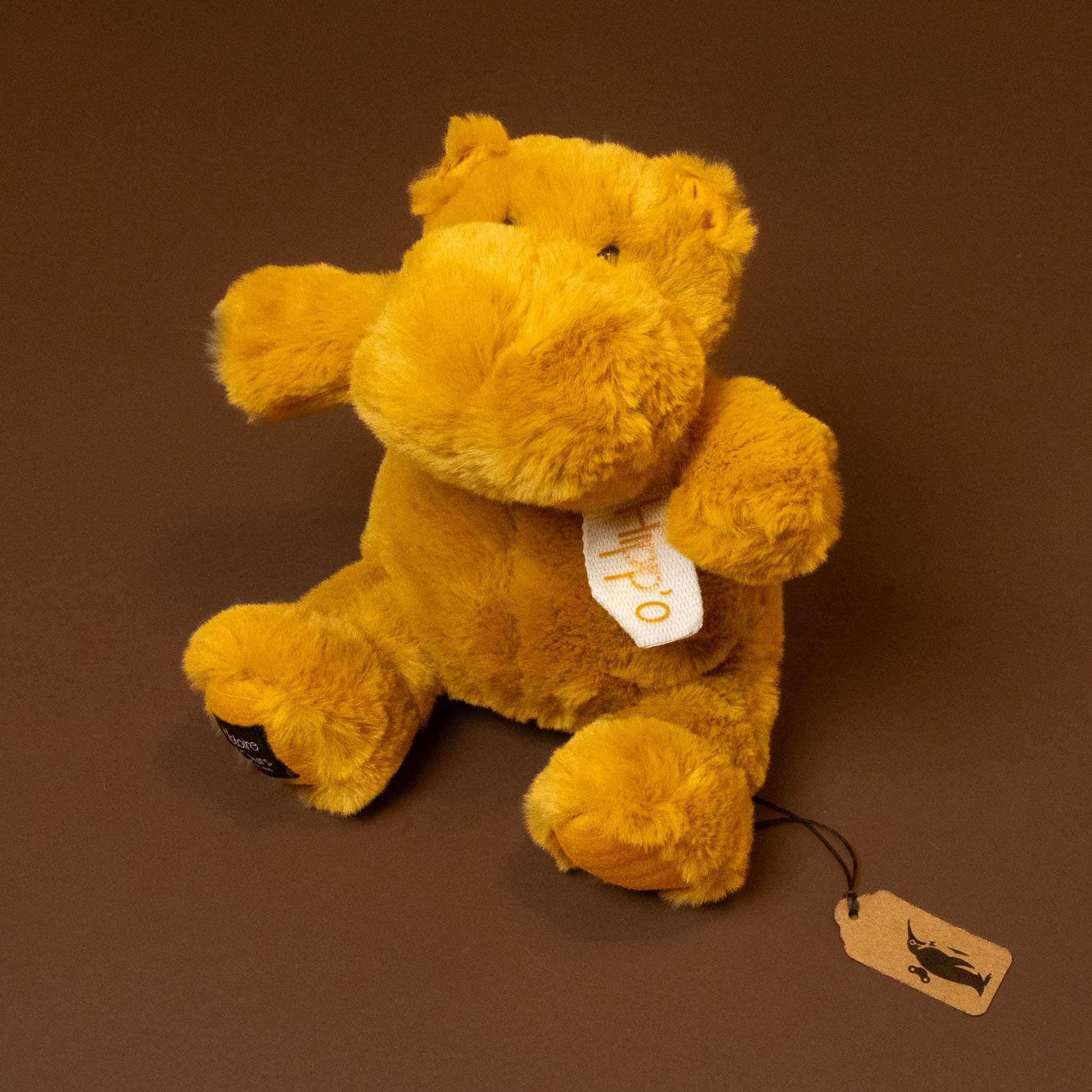 hip-hippo-ochre-petit stuffed -animal