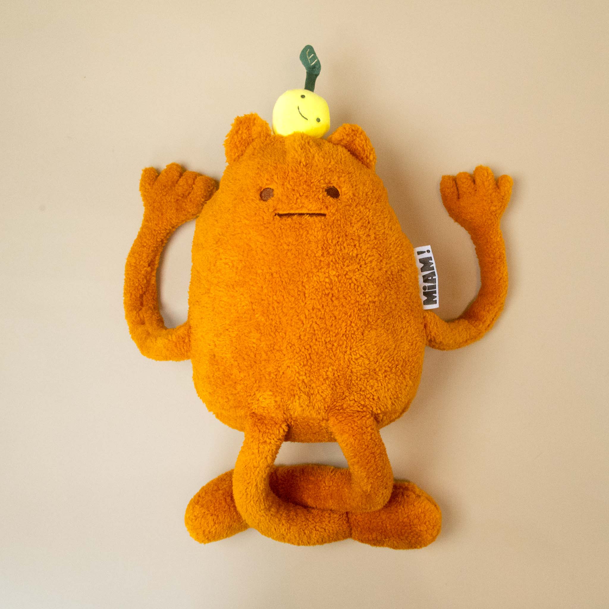 john-lemon-petit orange stuffed animal