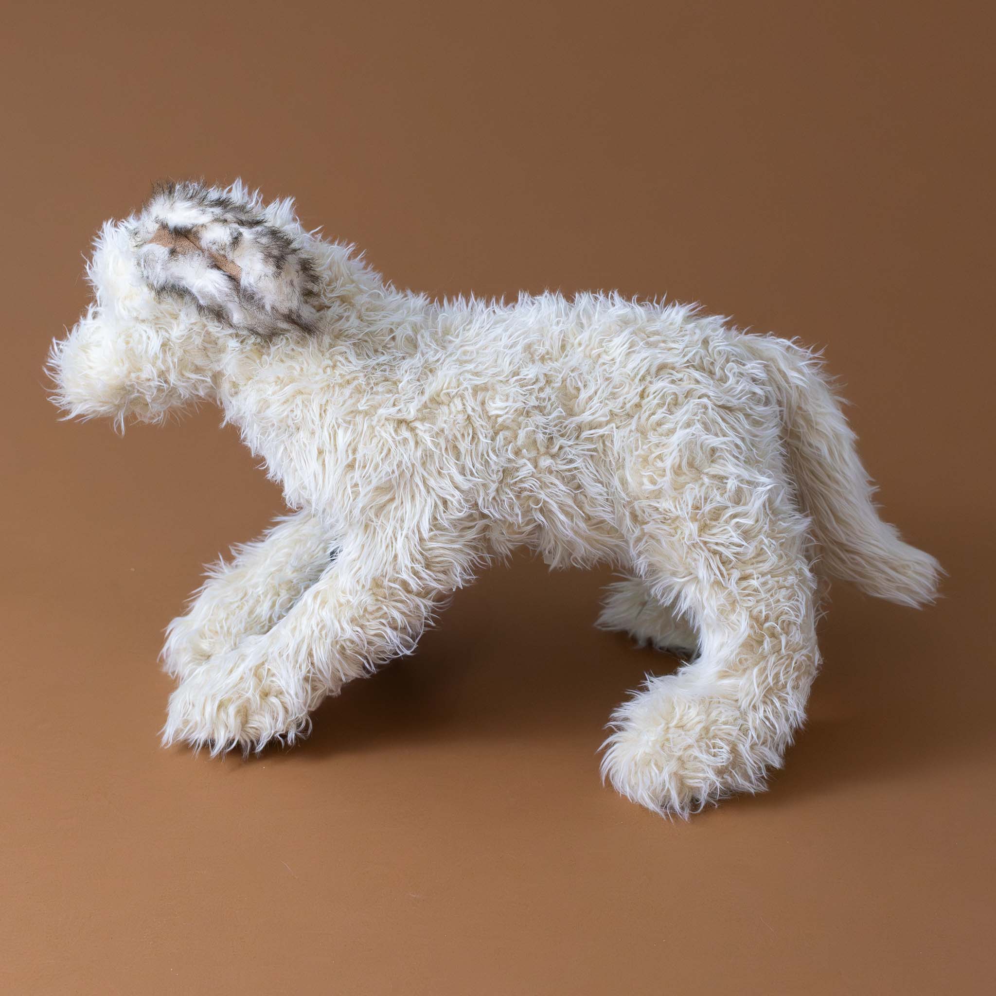 cream-labradoodle-hand-puppet-side