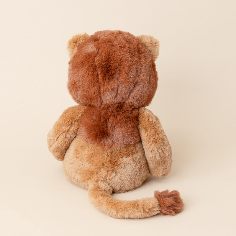 leo-the-lion stuffed animal back and tail