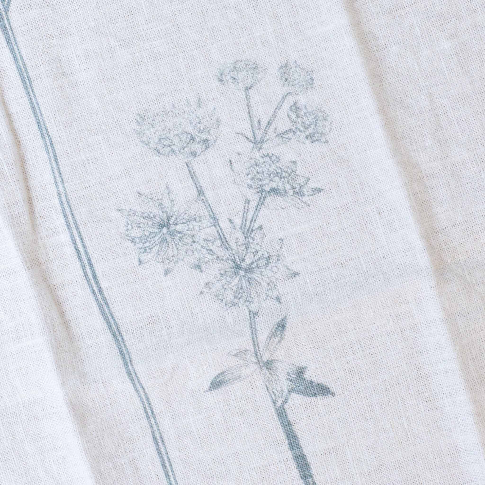 Linen Tea Towel | Astrantia