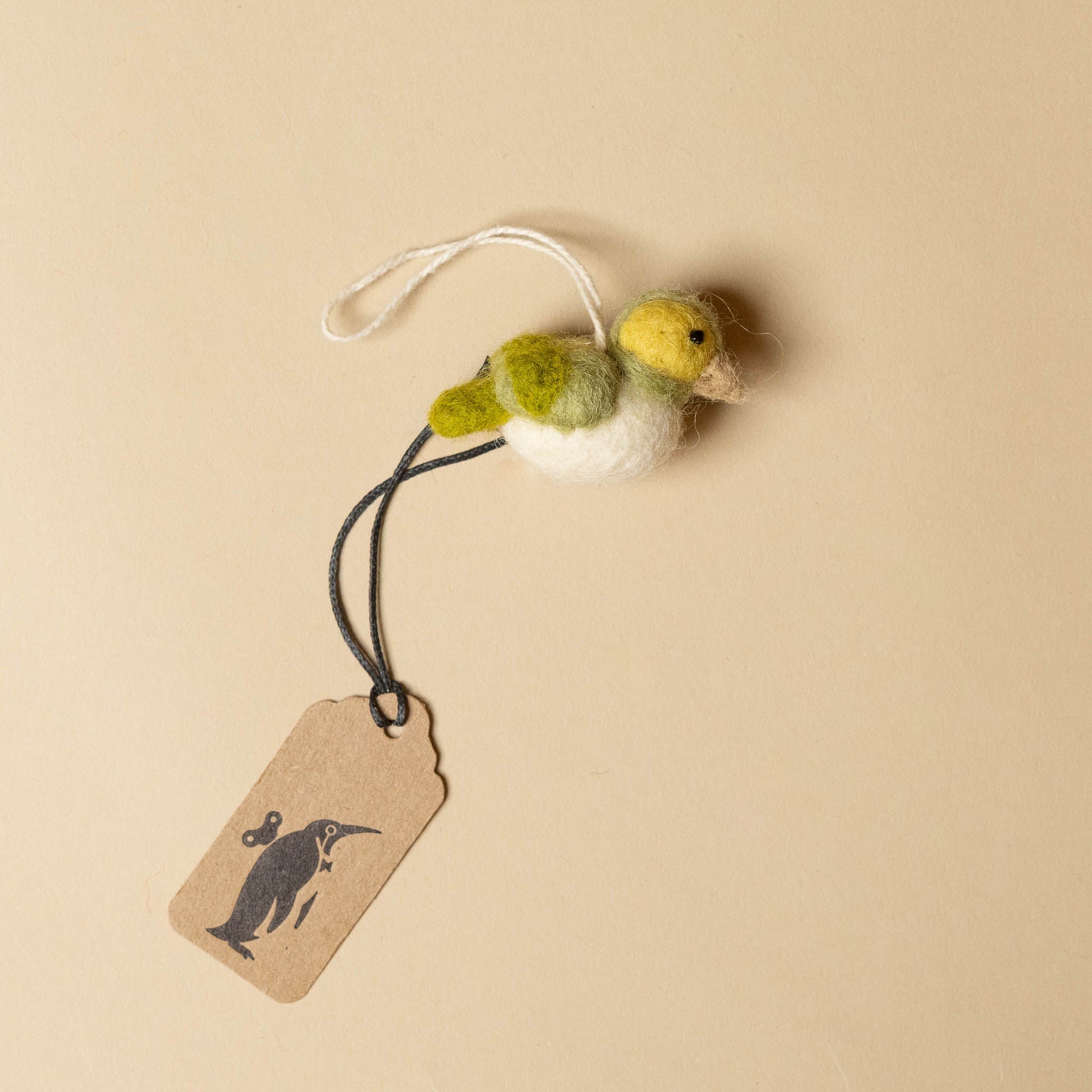 little-sparrow-birdie-ornament-green