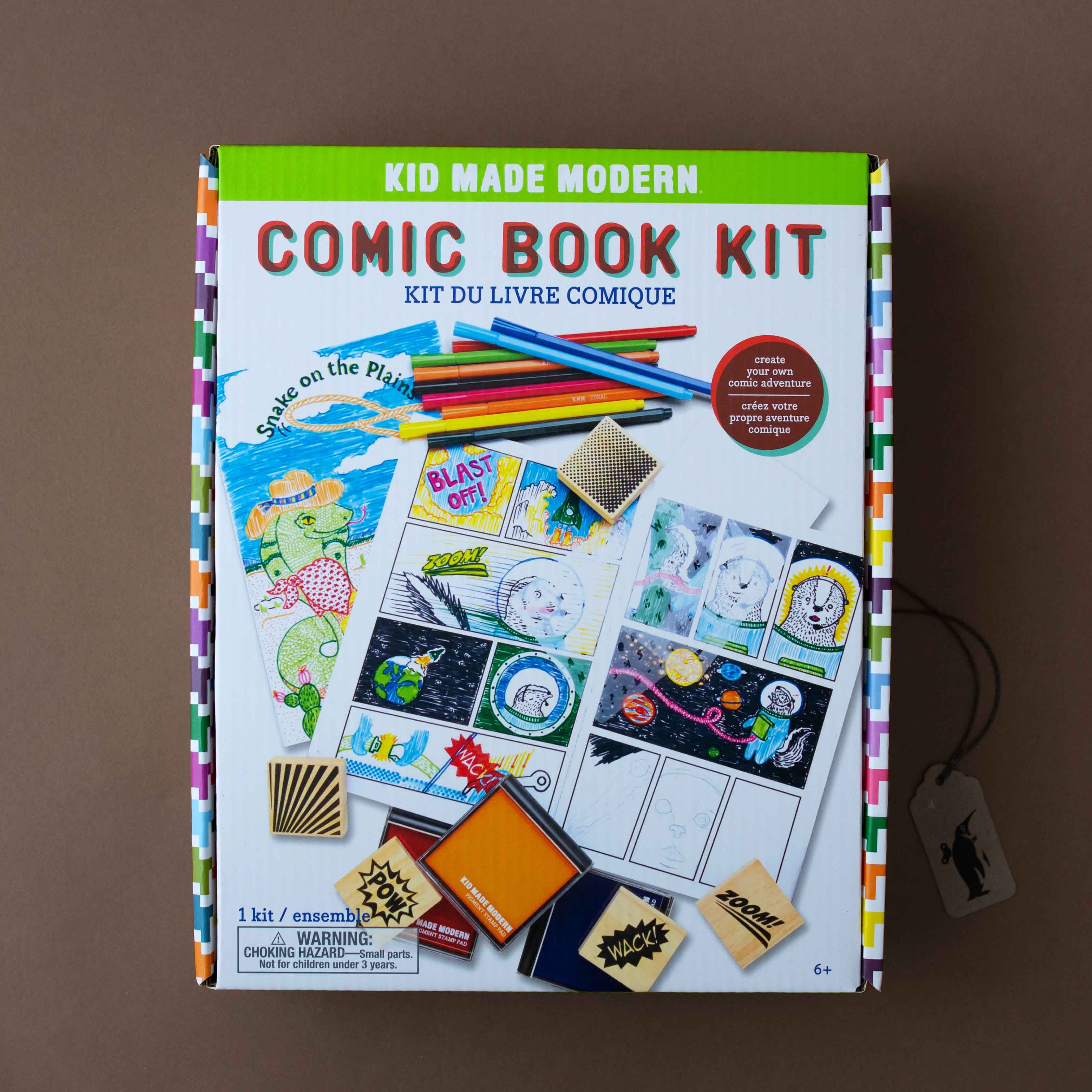 Make-Your-Own Comic Book Craft Kit