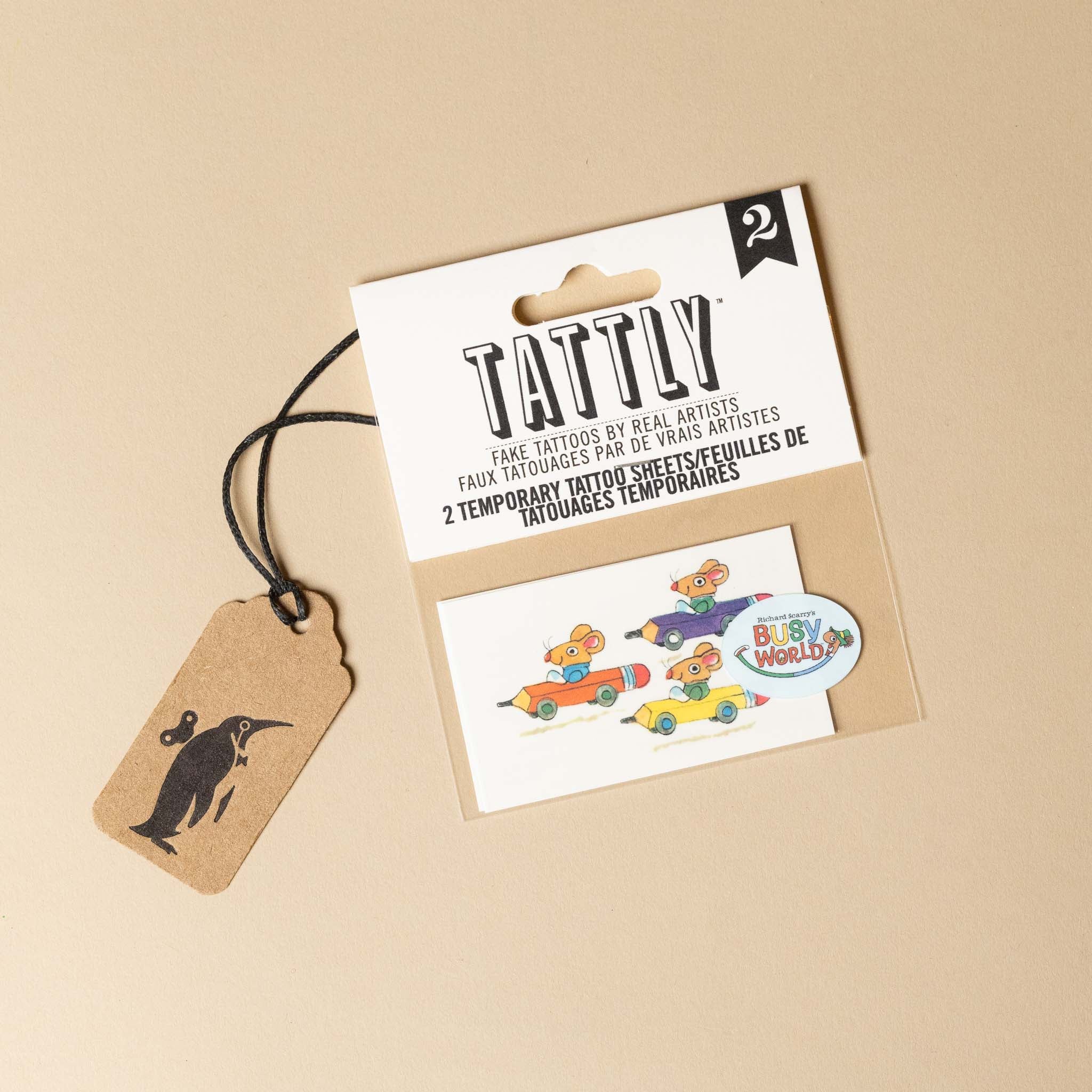 pencil-cars-temporary-tattoo-pair