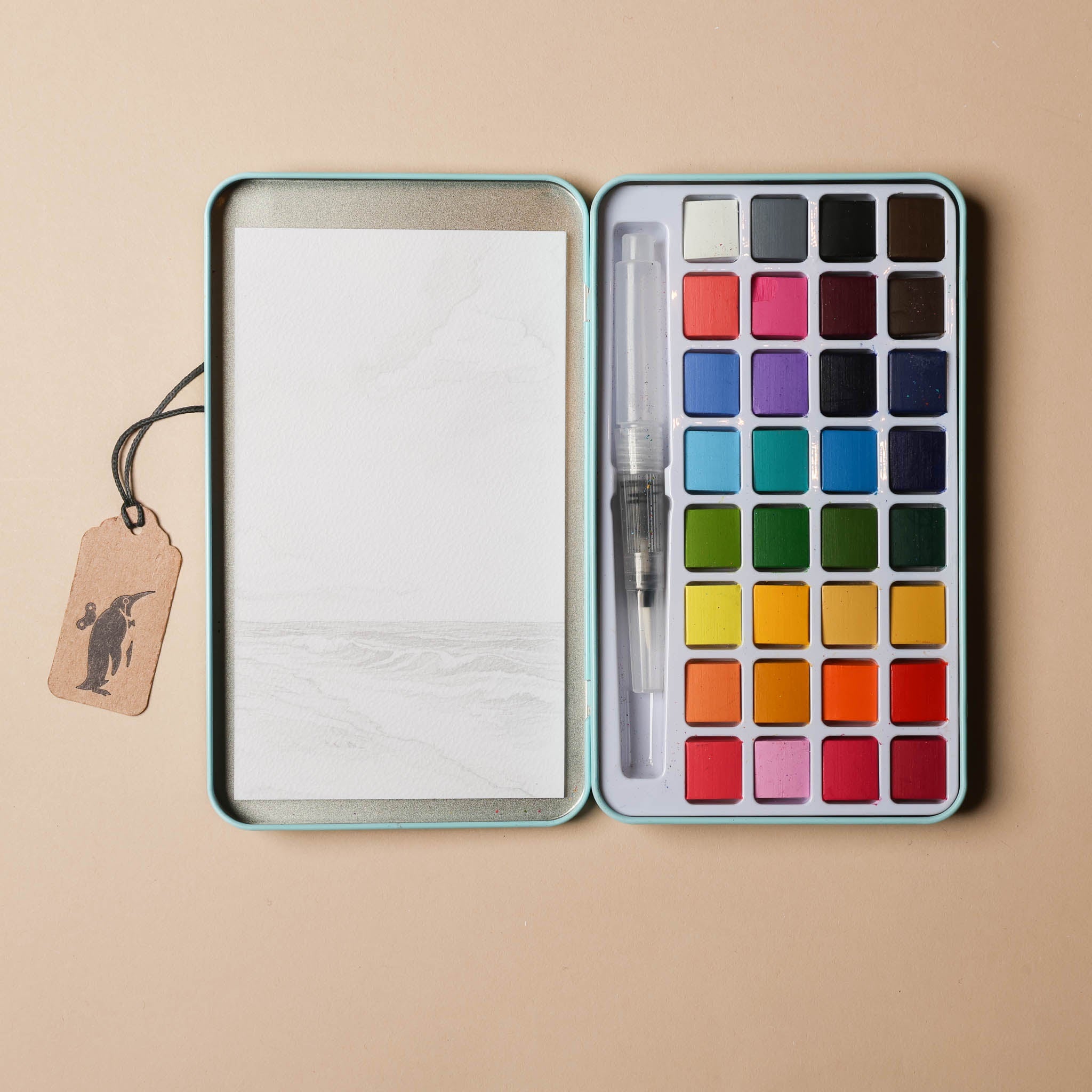 Petite Watercolor Painting Kit | Seaside