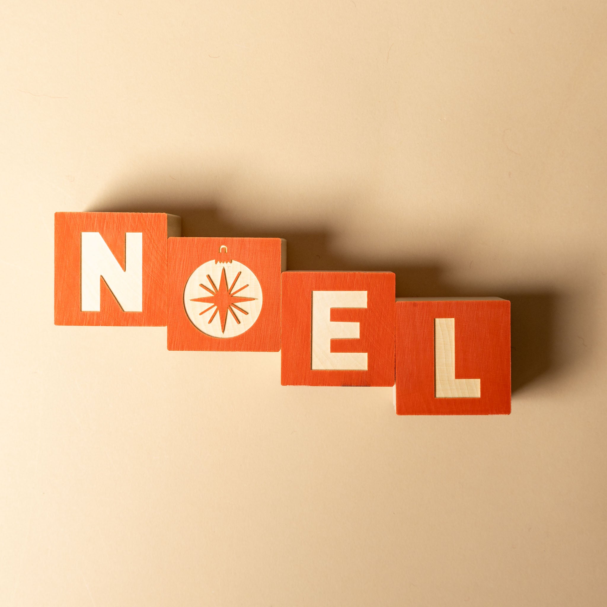 Petite Wooden Gifting Block Set | Santa