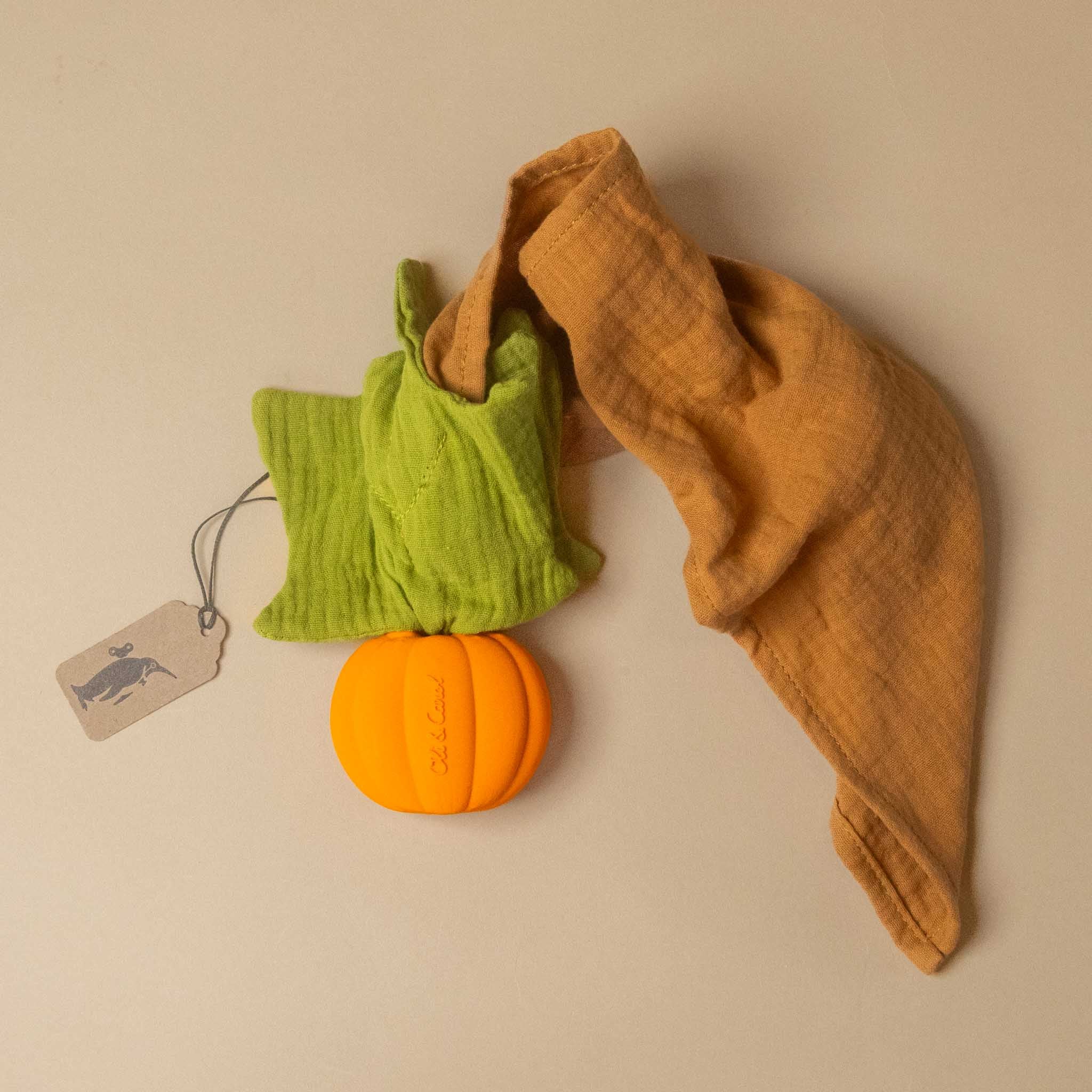 Organic Cotton Doudou | Pumpkin