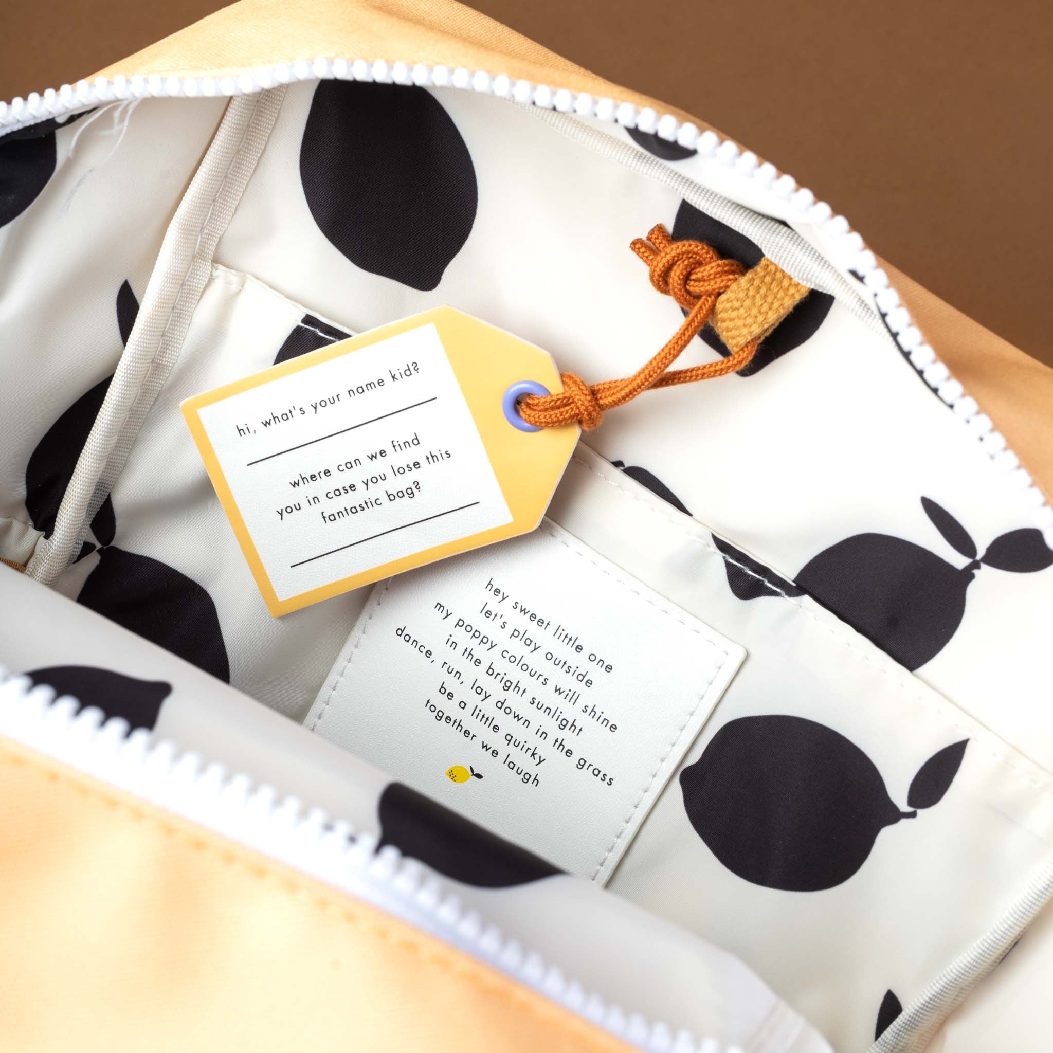 Recycled Farmhouse Envelope Backpack | Small - Pear Jam