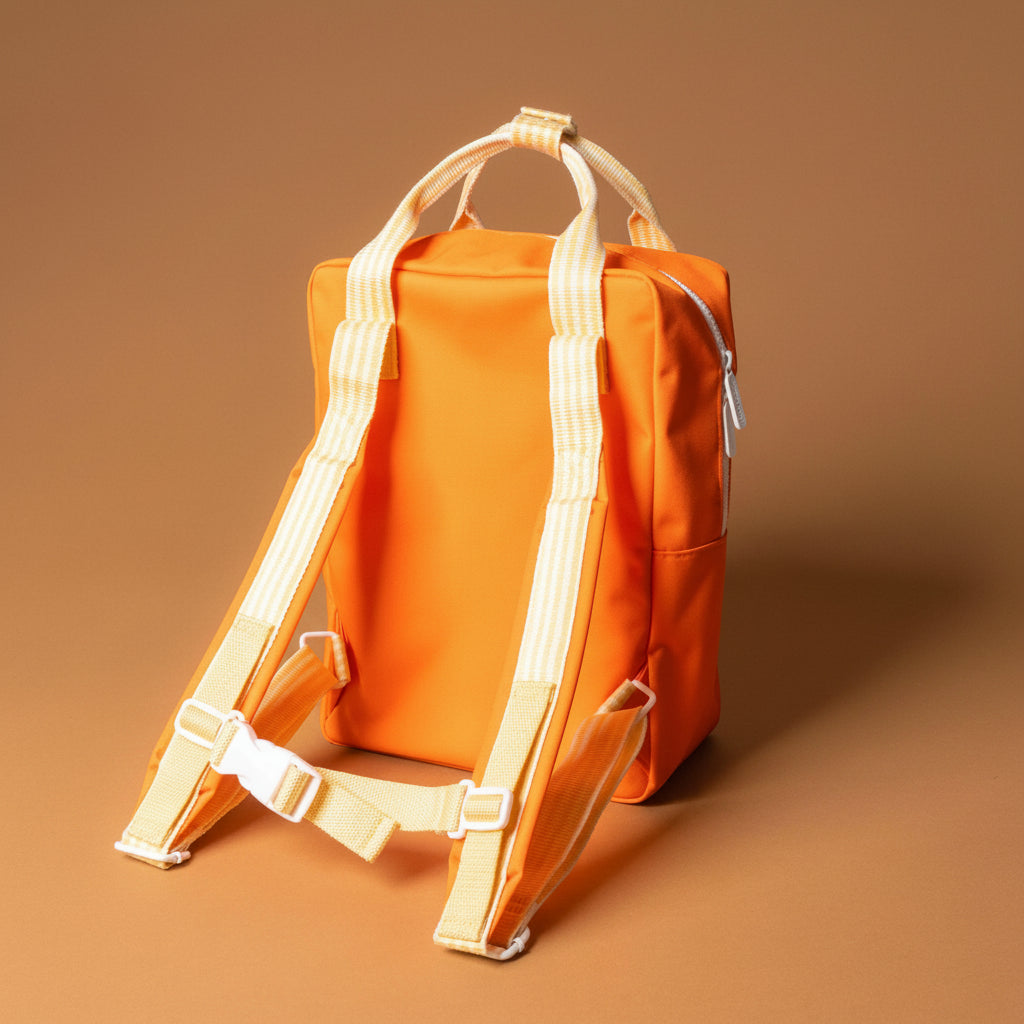 recycled-wonders-envelope-backpack-medium-lifebuoy-orange-with-a-blue-pocket-orange-striped-straps