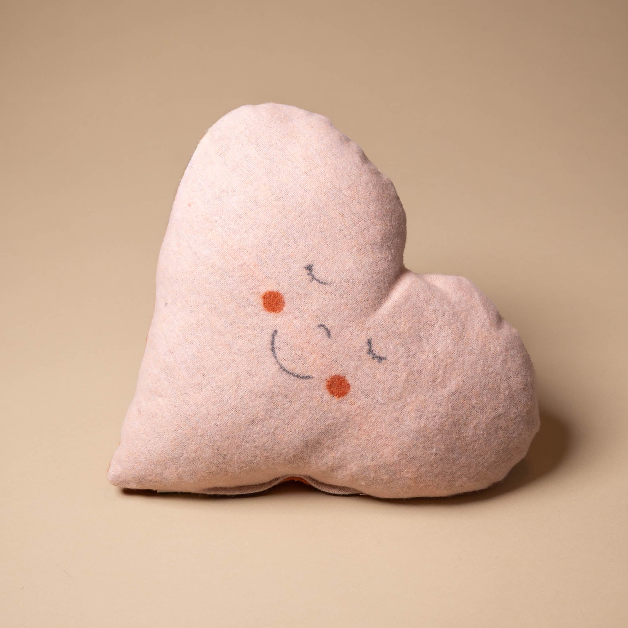 Sleepy-Wakey Heart Pillow