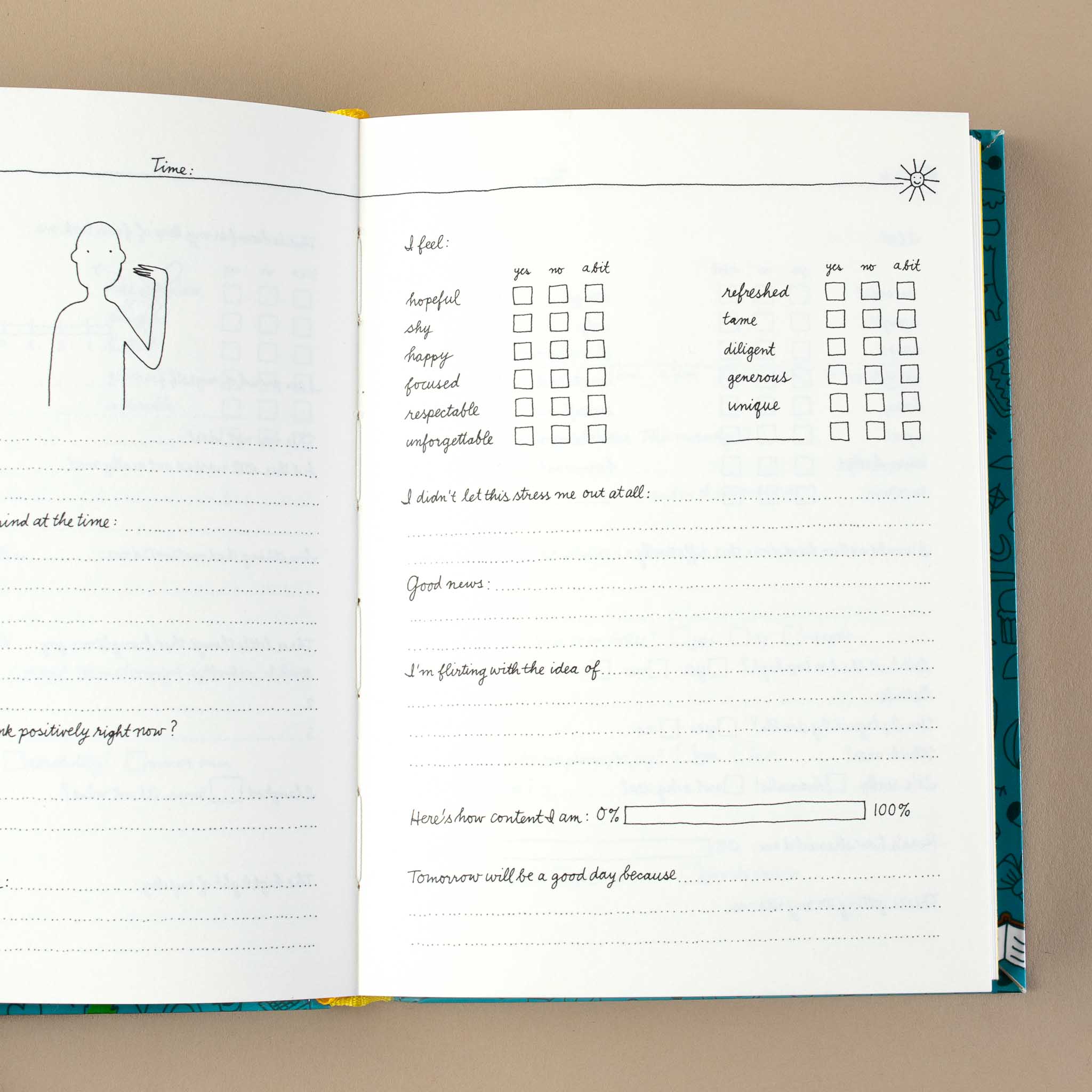 Interior-page-show-journal-feeling-check-boxes-and prompts