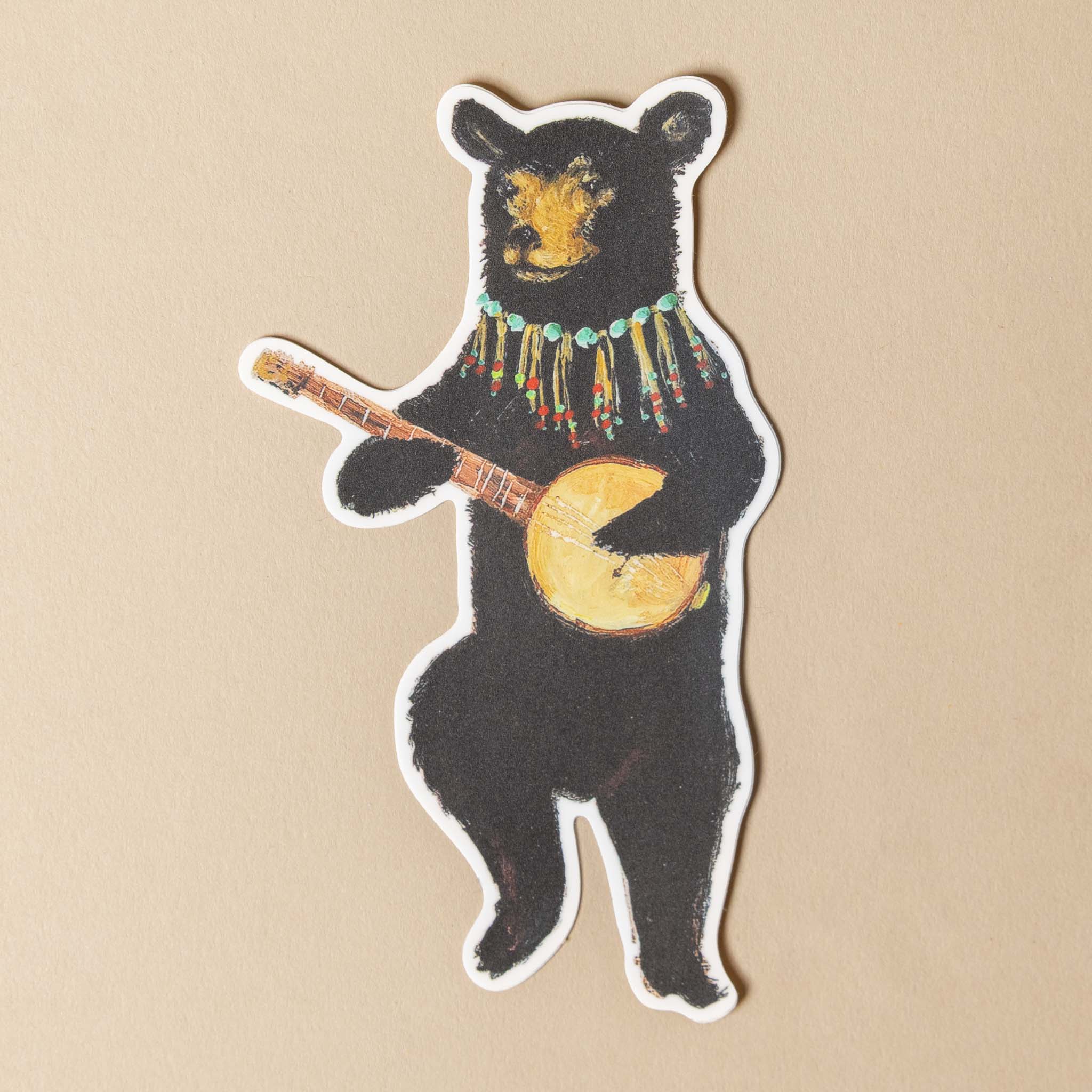 vinyl-die-cut-sticker-banjo-bear