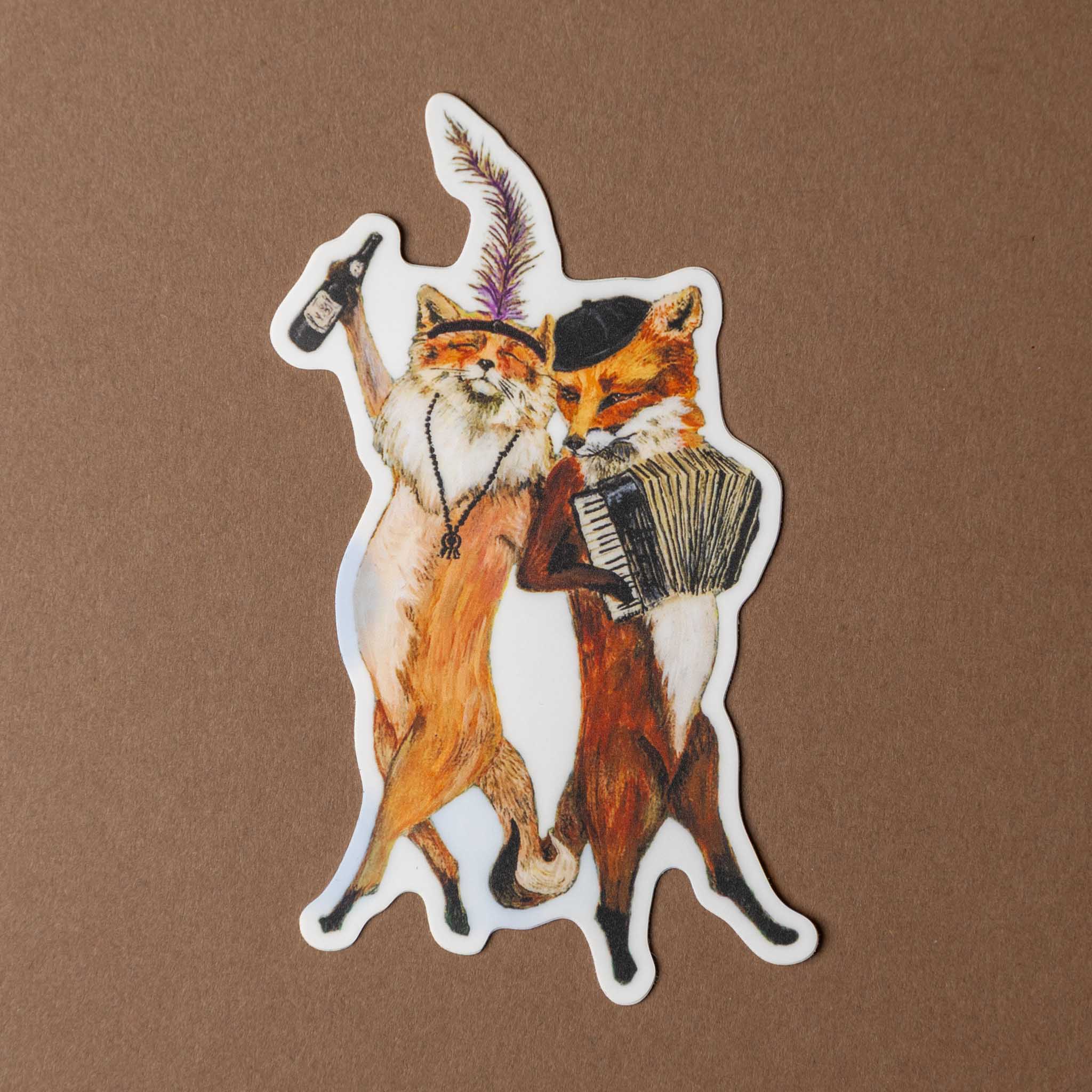 vinyl-die-cut-sticker-swinging-fox-