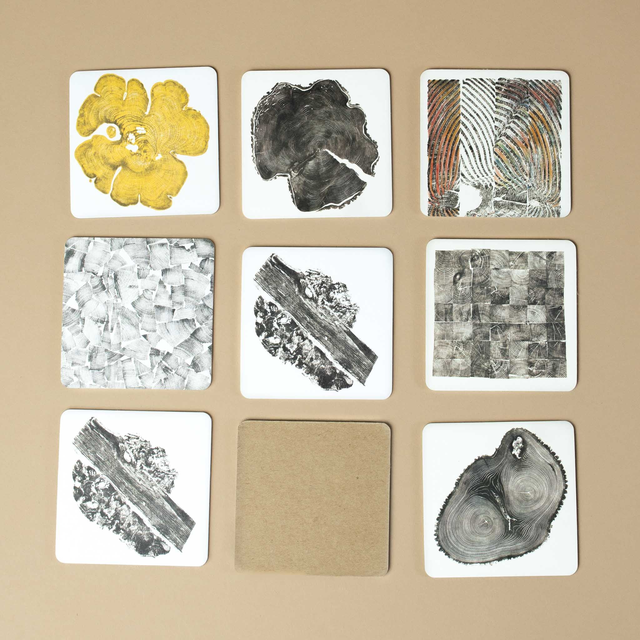 example-of-game-cards-showing-various-wood-cross-section-images