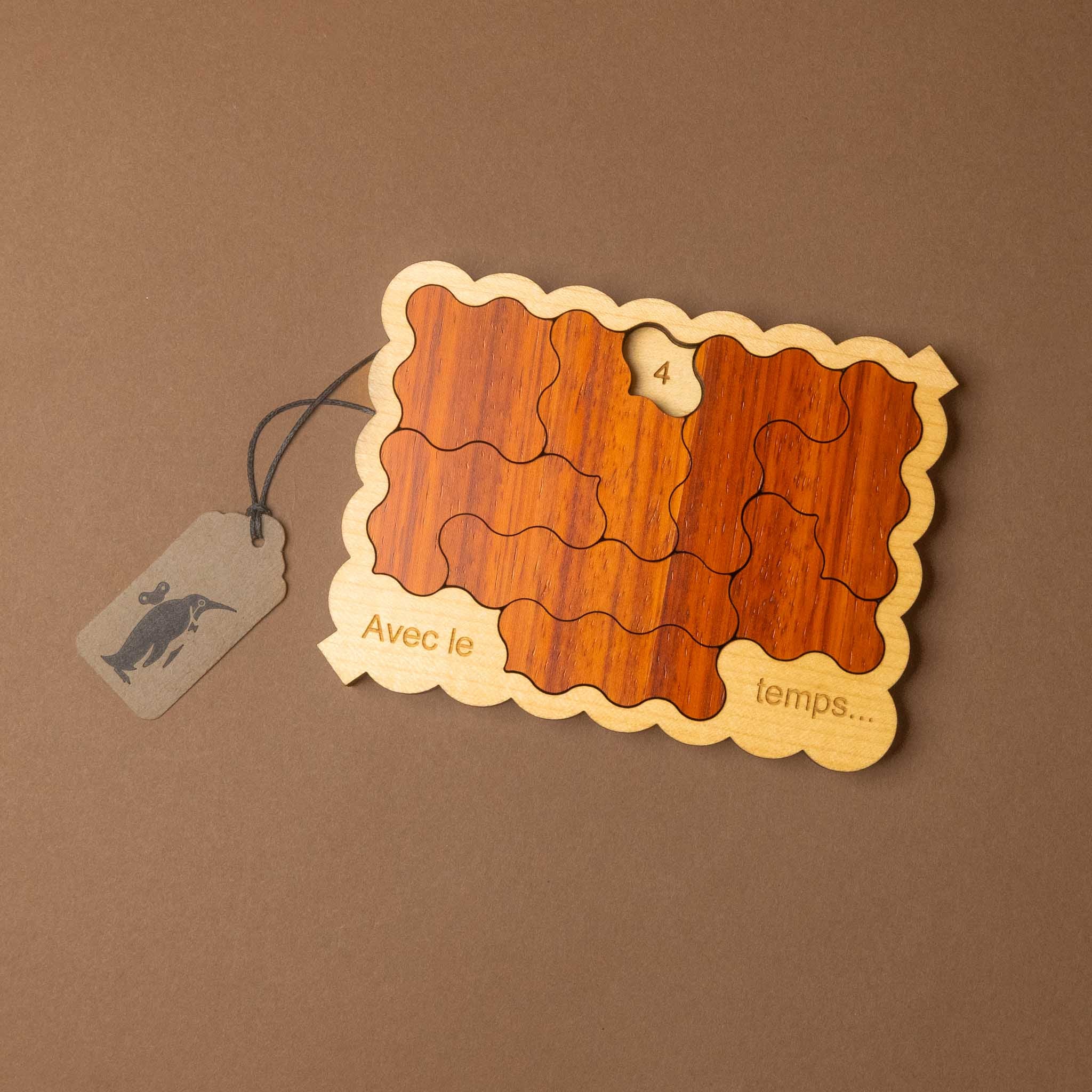Wooden Avec Le Temps Puzzle | Petite