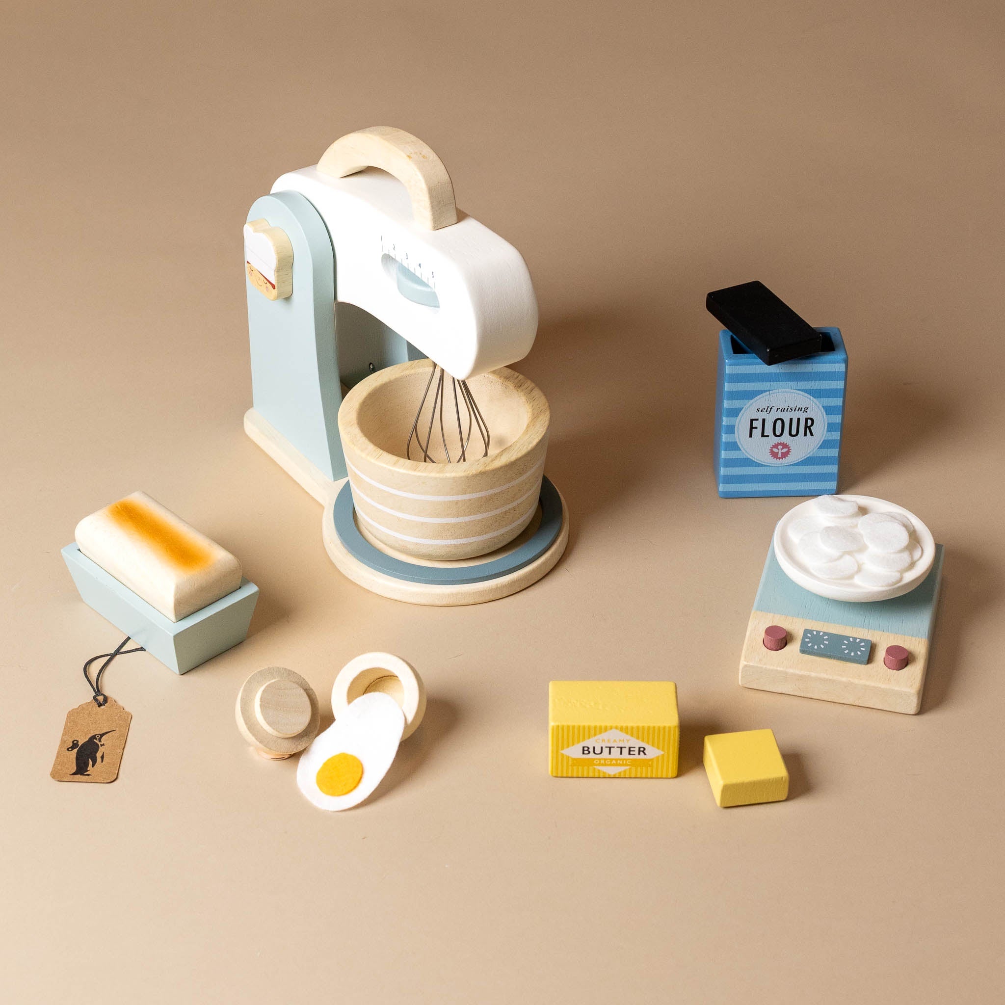 Wooden Bake a Cake Play Set