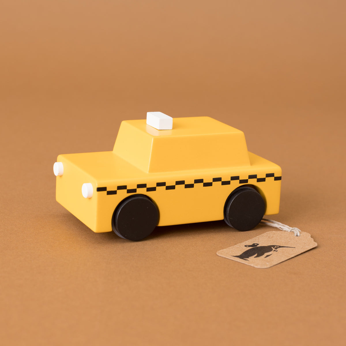 wooden-pull-and-go-wooden-taxi yellow