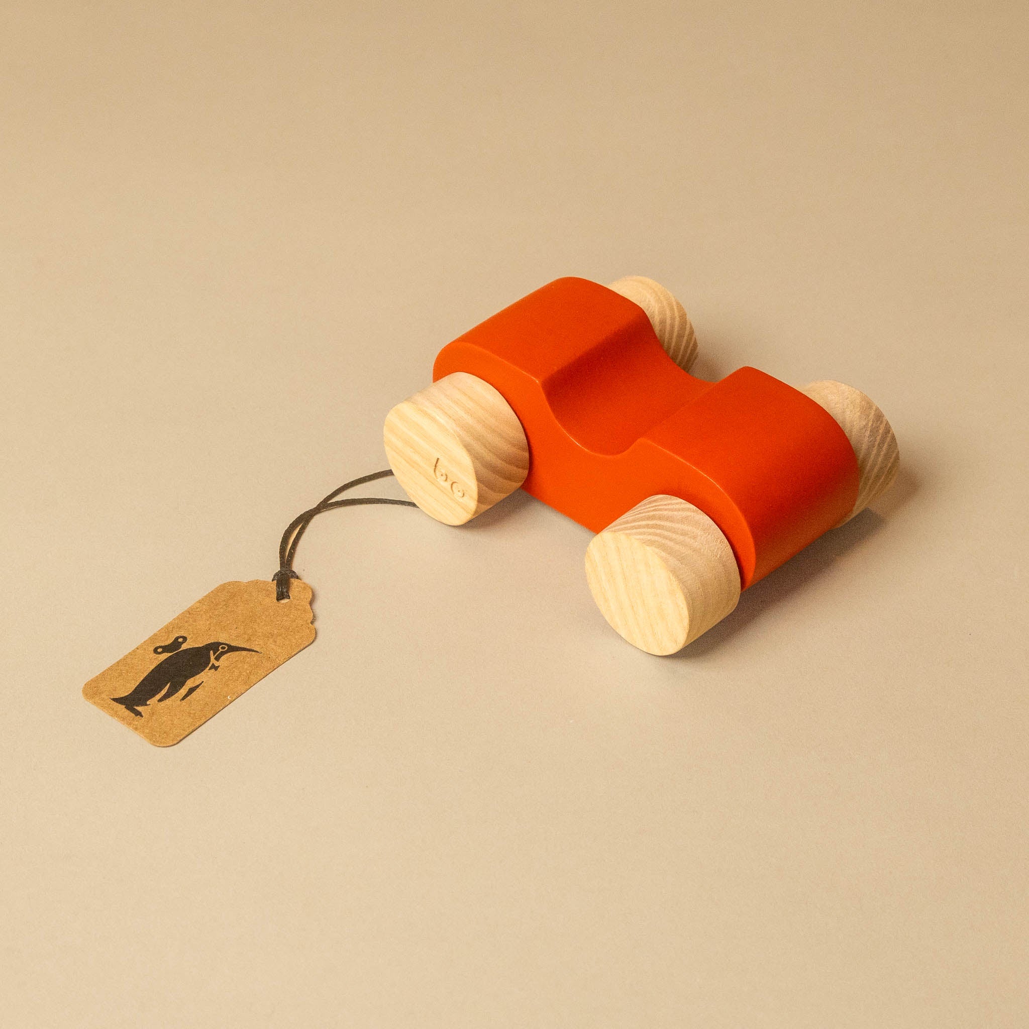 Wooden Puzzle Car | Red