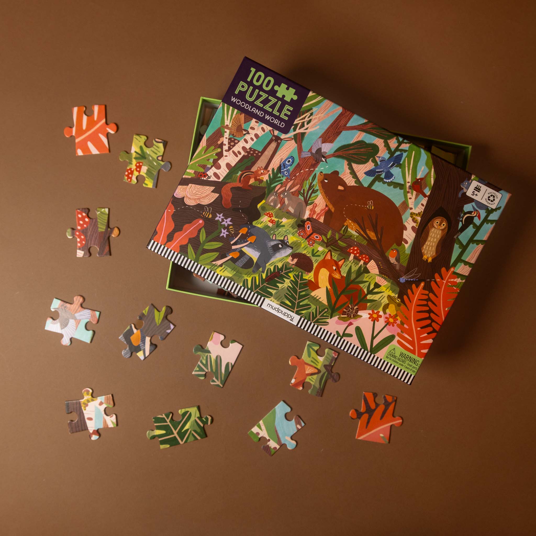 Woodland World 100pc Puzzle