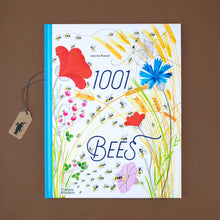 Load image into Gallery viewer, book-cover-showing-flowers-what-and-a-lot-of-bees-on-white-background
