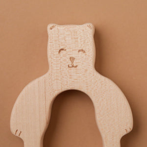 close-up-of-bear-wooden-teether