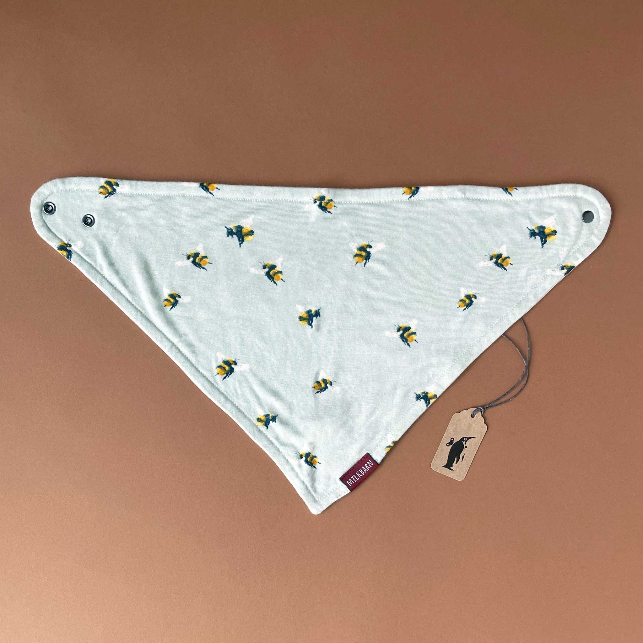 Bamboo Kerchief Bib | Bumblebee - Baby (Accessories) - pucciManuli