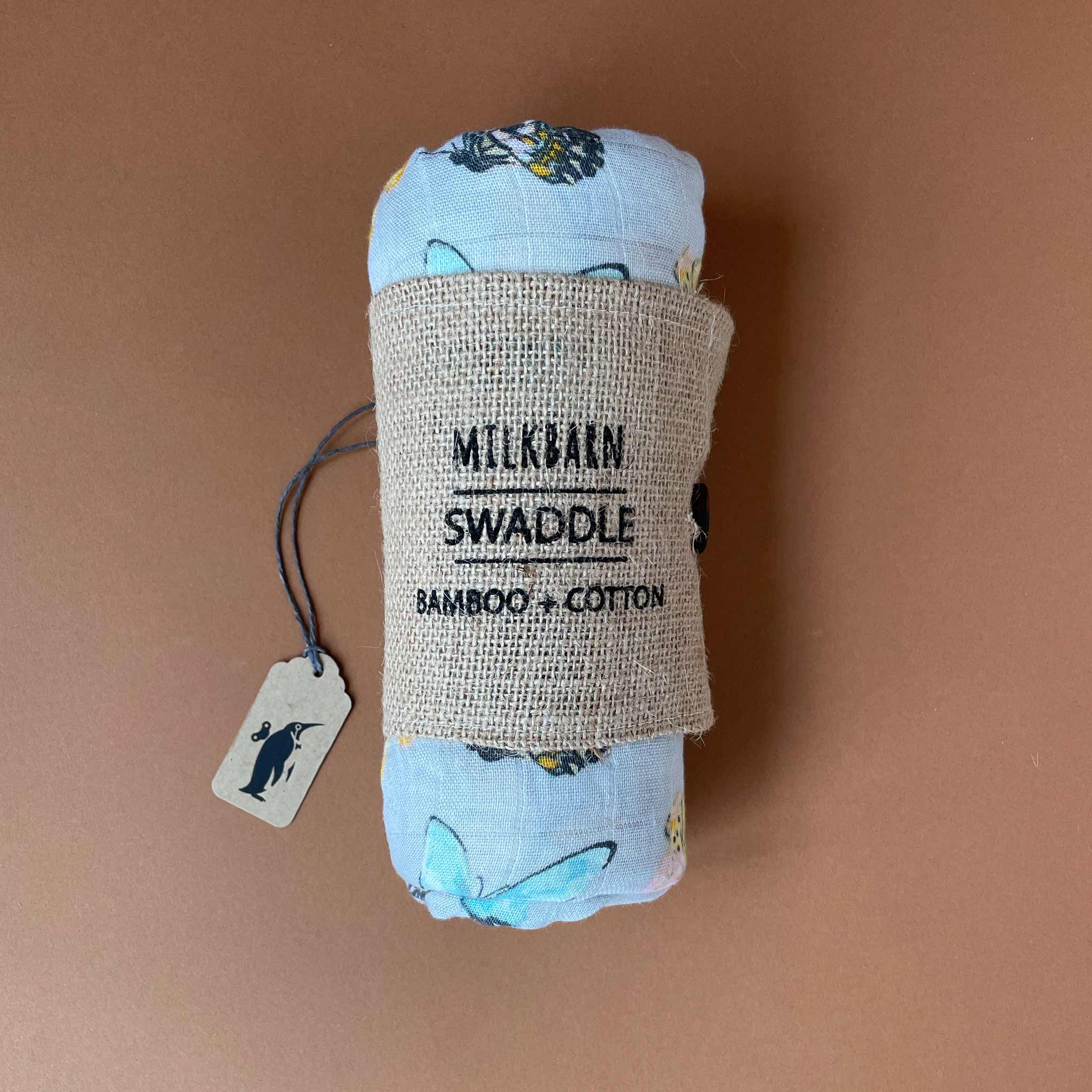 Bamboo Swaddle | Butterflies - Baby (Lovies/Swaddles) - pucciManuli