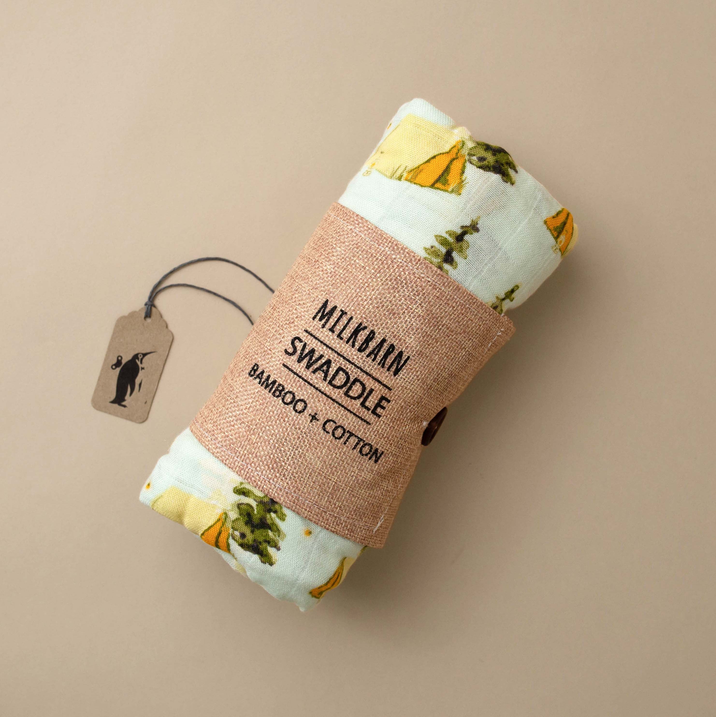 Bamboo Swaddle | Camping - Baby (Lovies/Swaddles) - pucciManuli