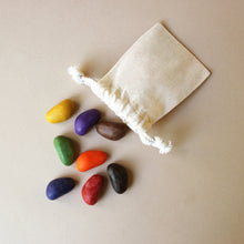 Load image into Gallery viewer, crayon-rocks-8-colors-in-muslin-bag