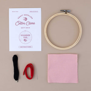 contents-of-kit-with-pink-fabric
