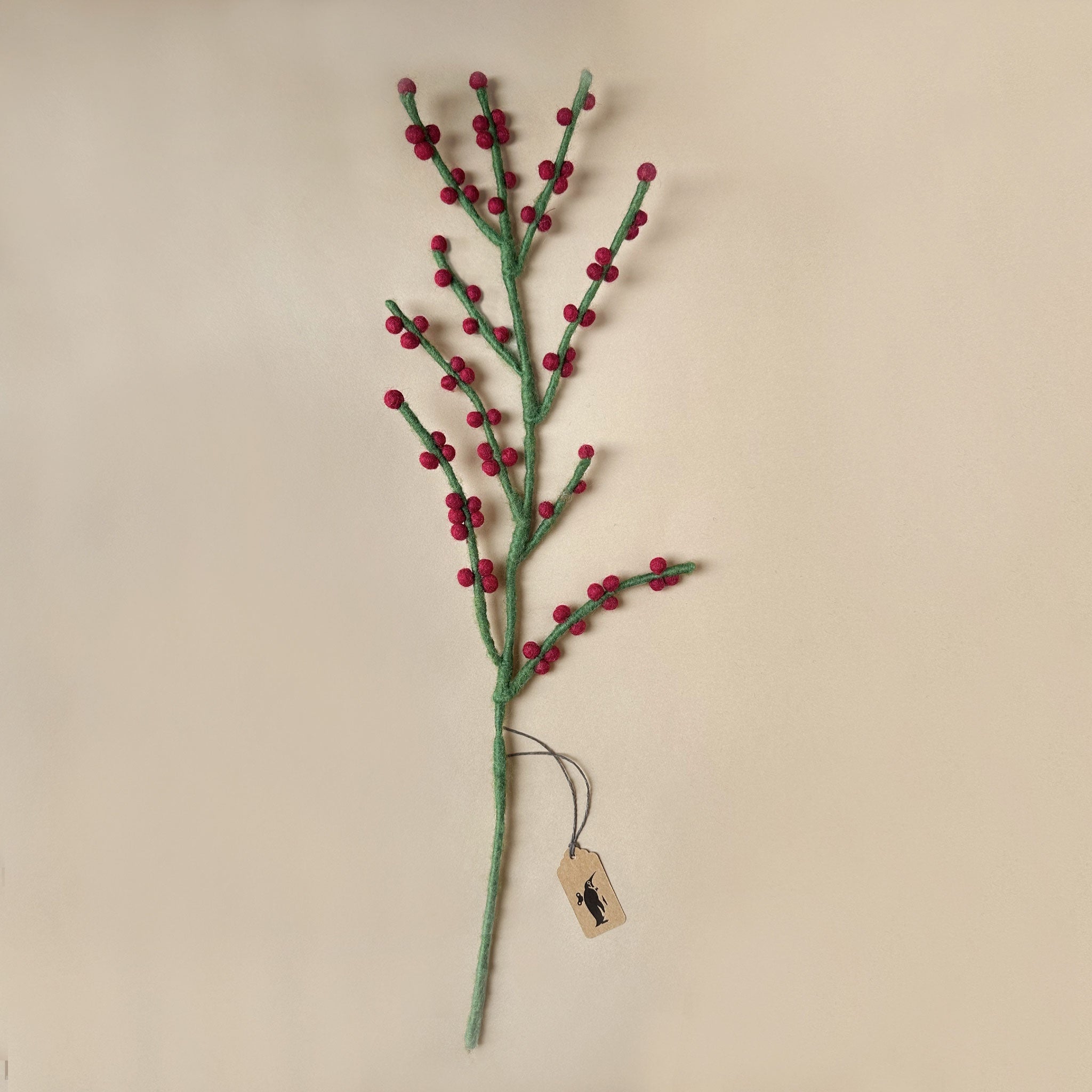 felt-green-berry-branch-red