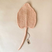 Load image into Gallery viewer, pink-felted-leaf
