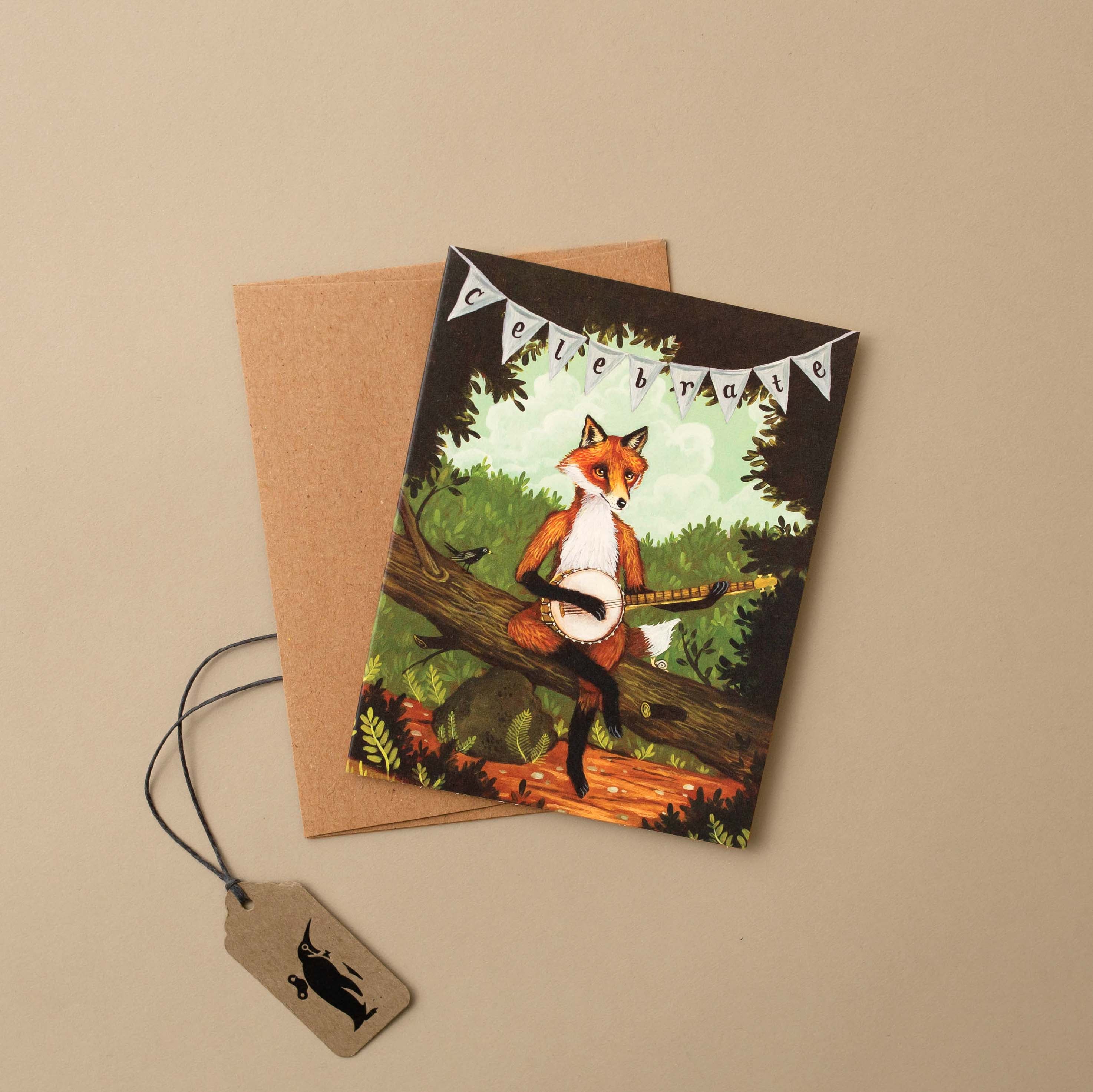 fox-playing-banjo-below-banner-that-says-celebrate