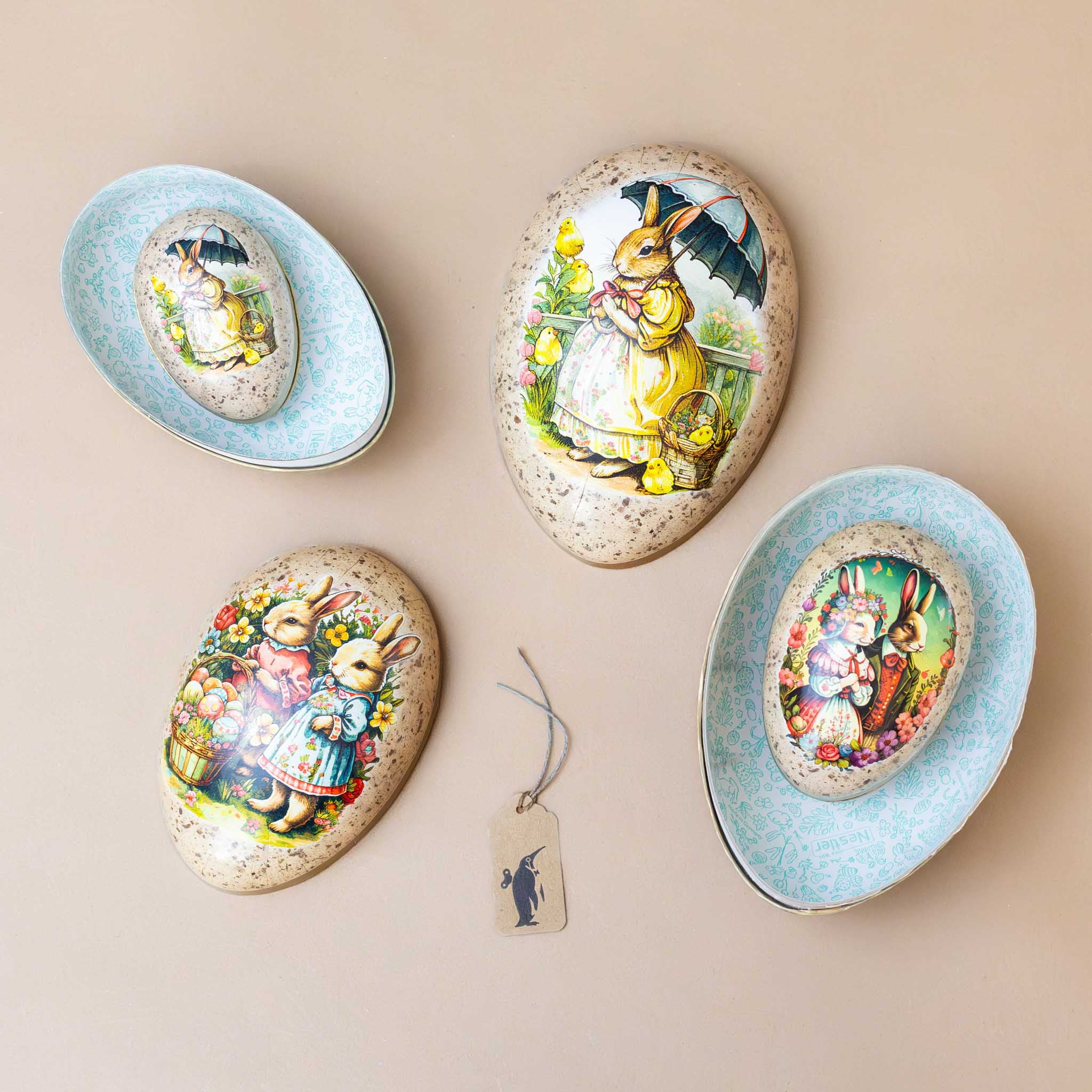 Analyzing image    german-easter-egg-family-rabbit-scenes