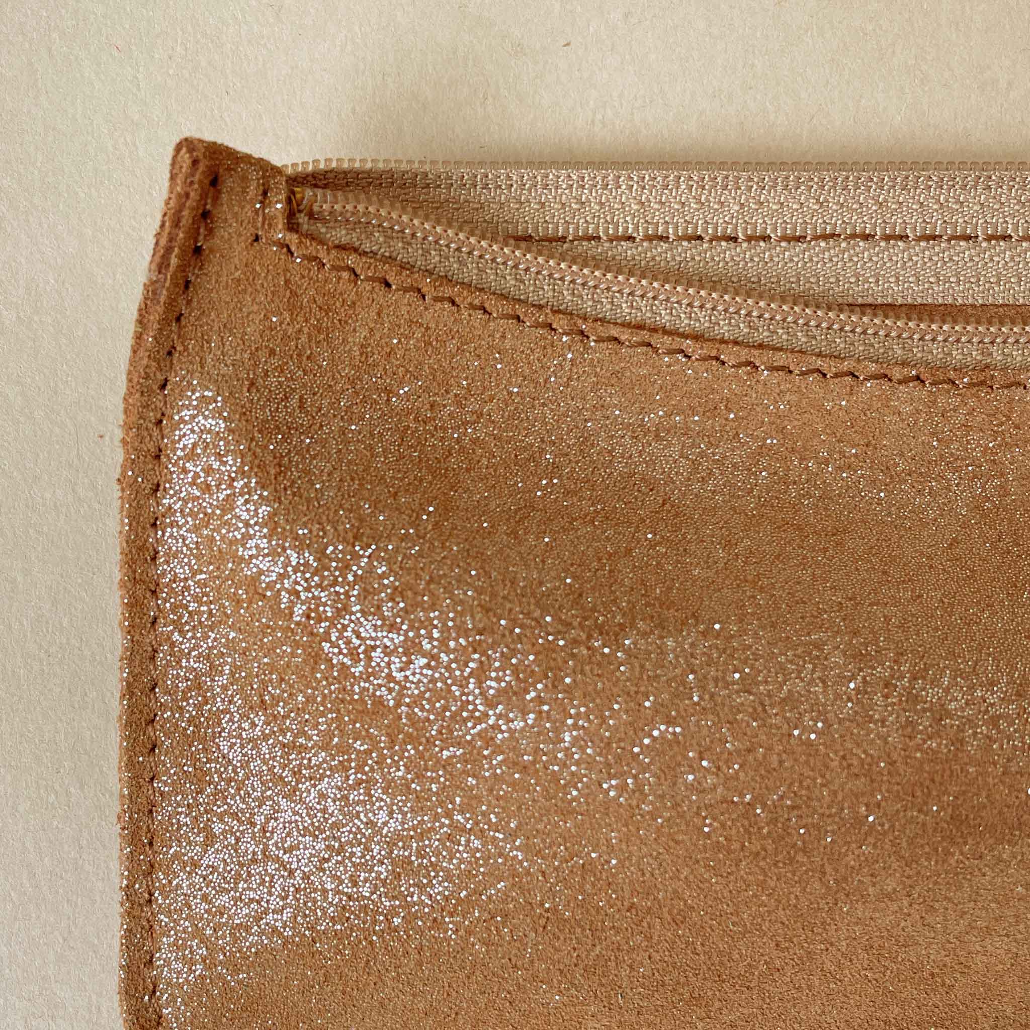 Glitter Coin Purse | Caramel - Accessories - pucciManuli