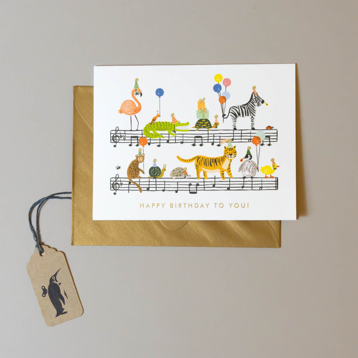 Happy Birthday Song Greeting Card pucciManuli