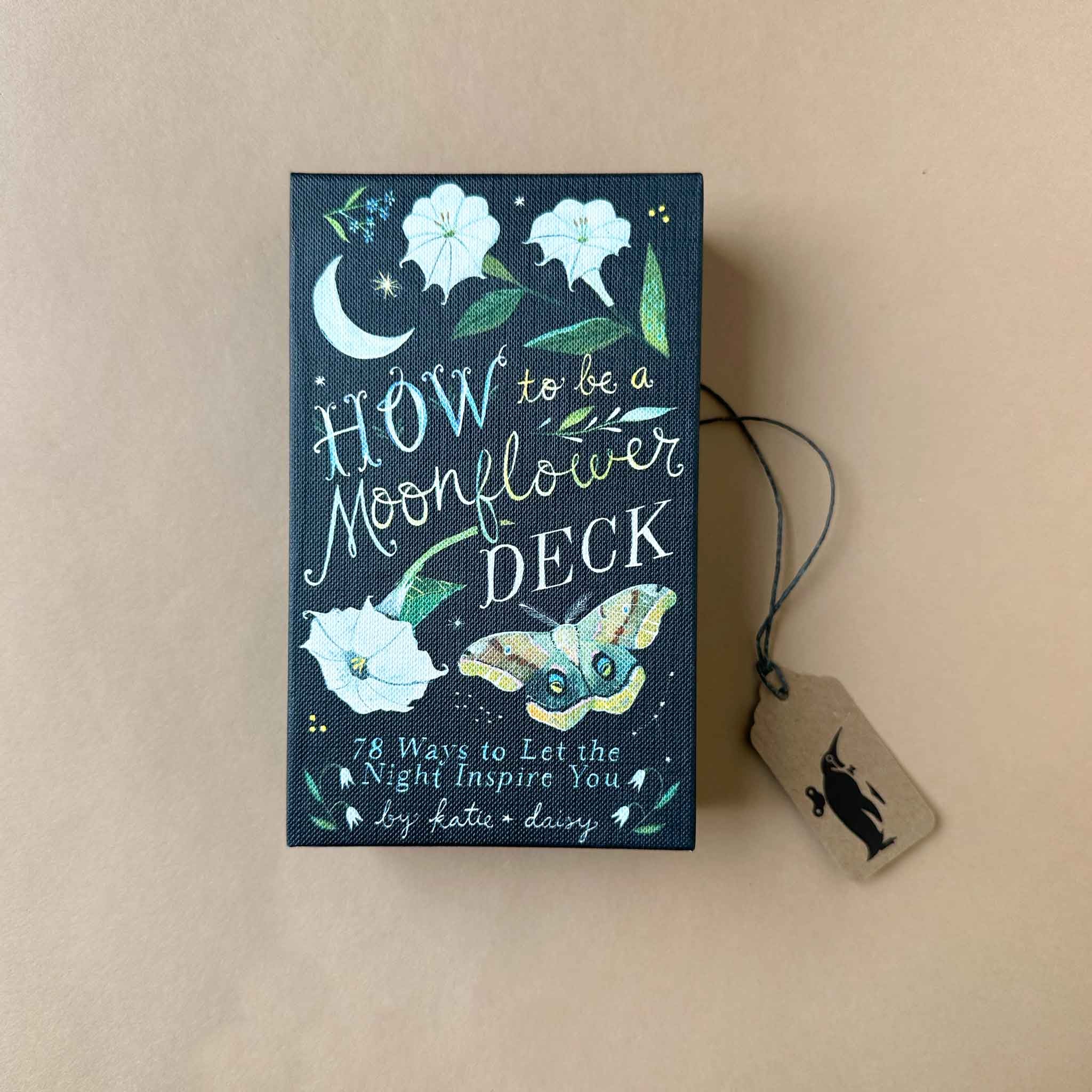 How To Be A Moonflower cards deck by Kate Daisy